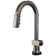 Brizo Frank Lloyd Wright® SmartTouch® Pull-Down Prep Faucet with Arc Spout - Less Handle