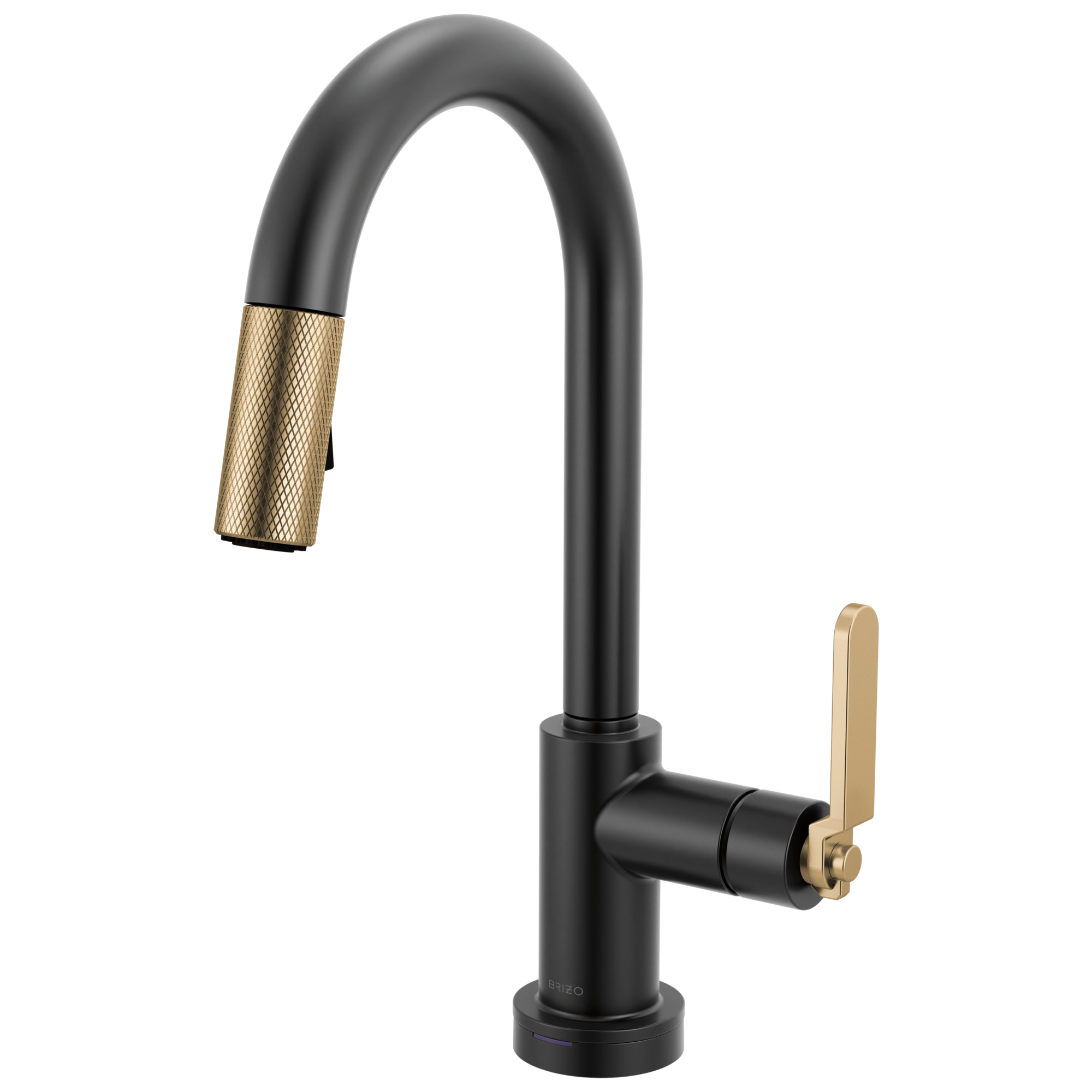 Brizo Litze® Smarttouch Pull-Down Prep Faucet with Arc Spout - Industrial Handle
