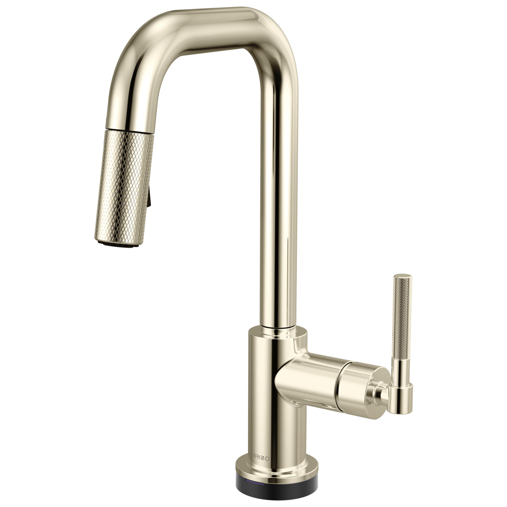 Brizo Litze® Smarttouch Pull-Down Prep Faucet with Square Spout - Knurled Handle