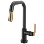 Brizo Litze® Smarttouch Pull-Down Prep Faucet with Square Spout - Industrial Handle