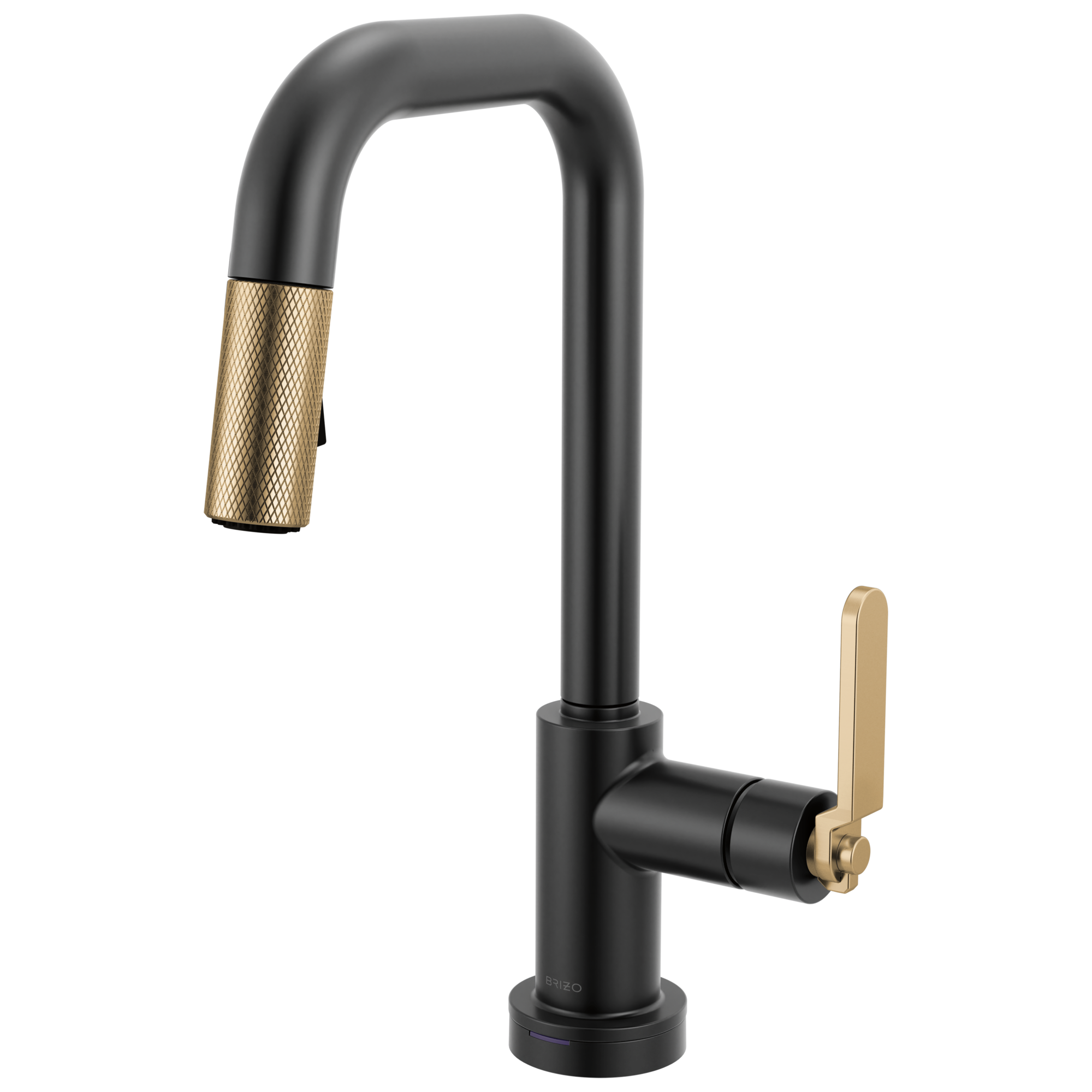 Brizo Litze® Smarttouch Pull-Down Prep Faucet with Square Spout - Industrial Handle