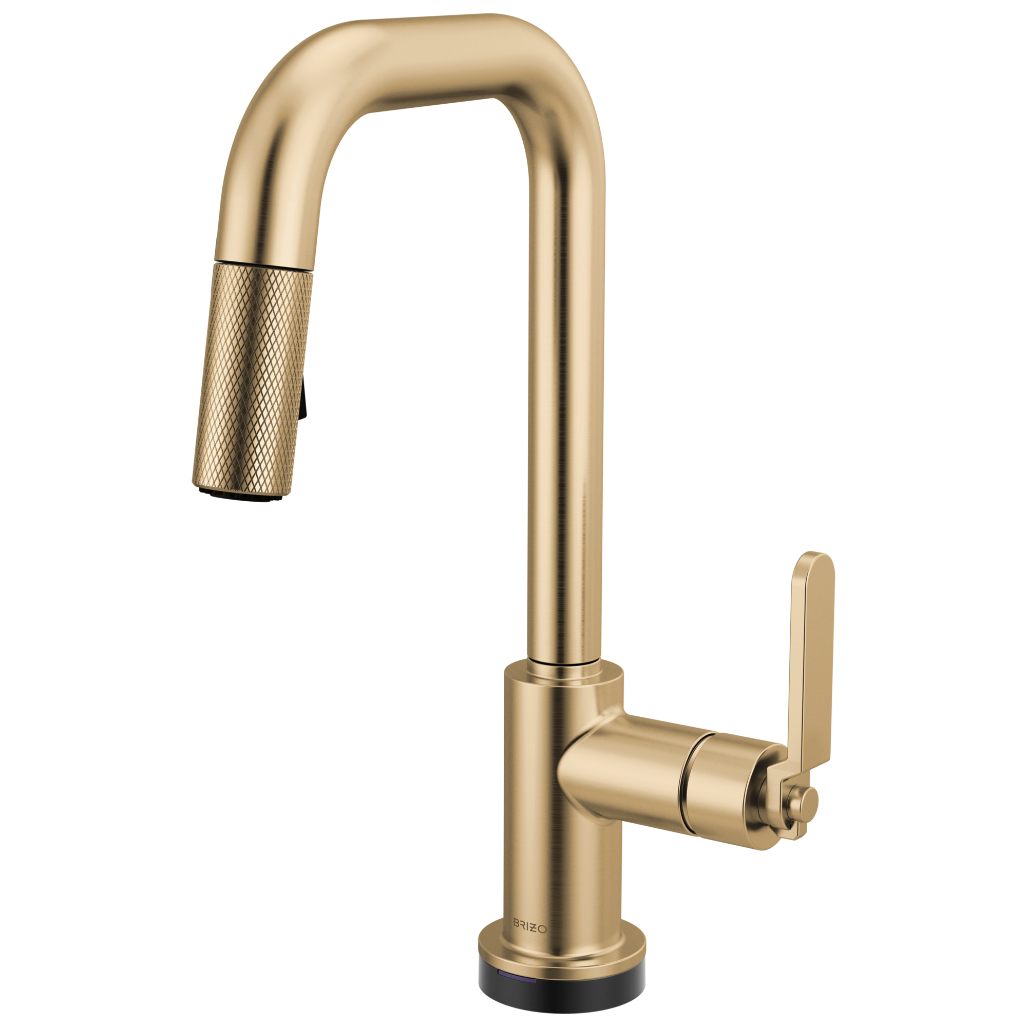 Brizo Litze® Smarttouch Pull-Down Prep Faucet with Square Spout - Industrial Handle