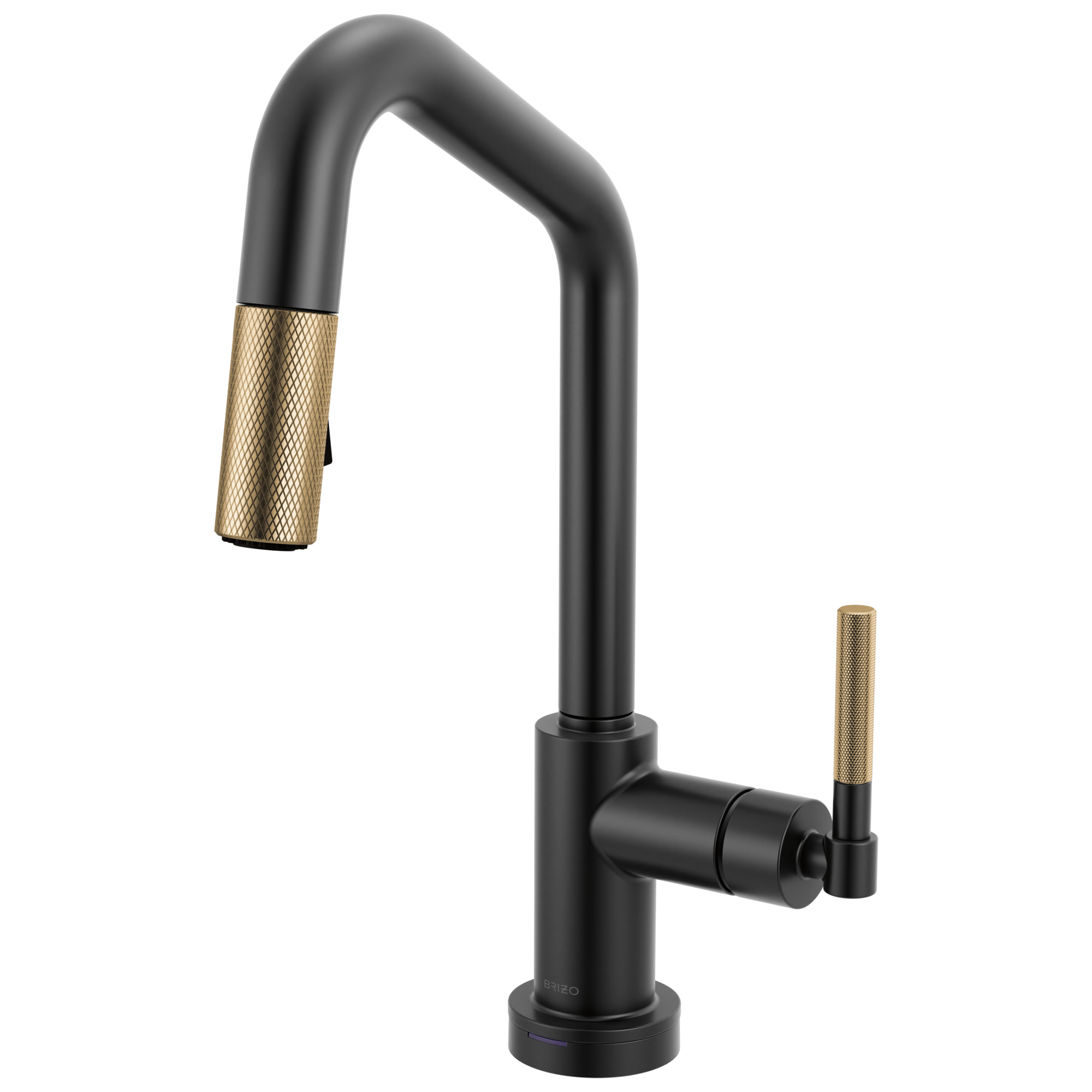 Brizo Litze® Smarttouch Pull-Down Prep Faucet with Angle Spout - Knurled Handle