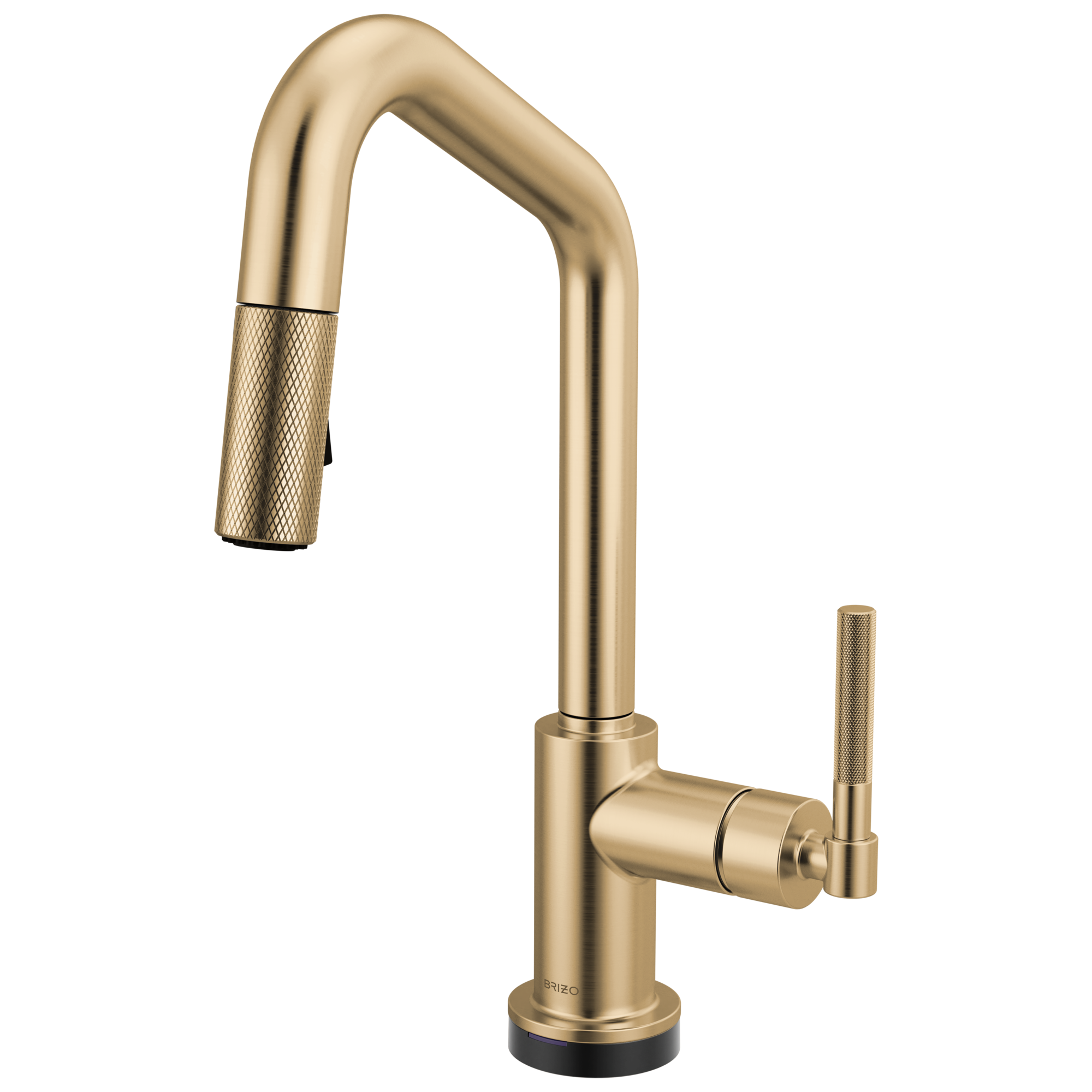 Brizo Litze® Smarttouch Pull-Down Prep Faucet with Angle Spout - Knurled Handle