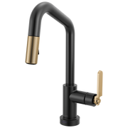 Brizo Litze® Smarttouch Pull-Down Prep Faucet with Angle Spout - Industrial Handle