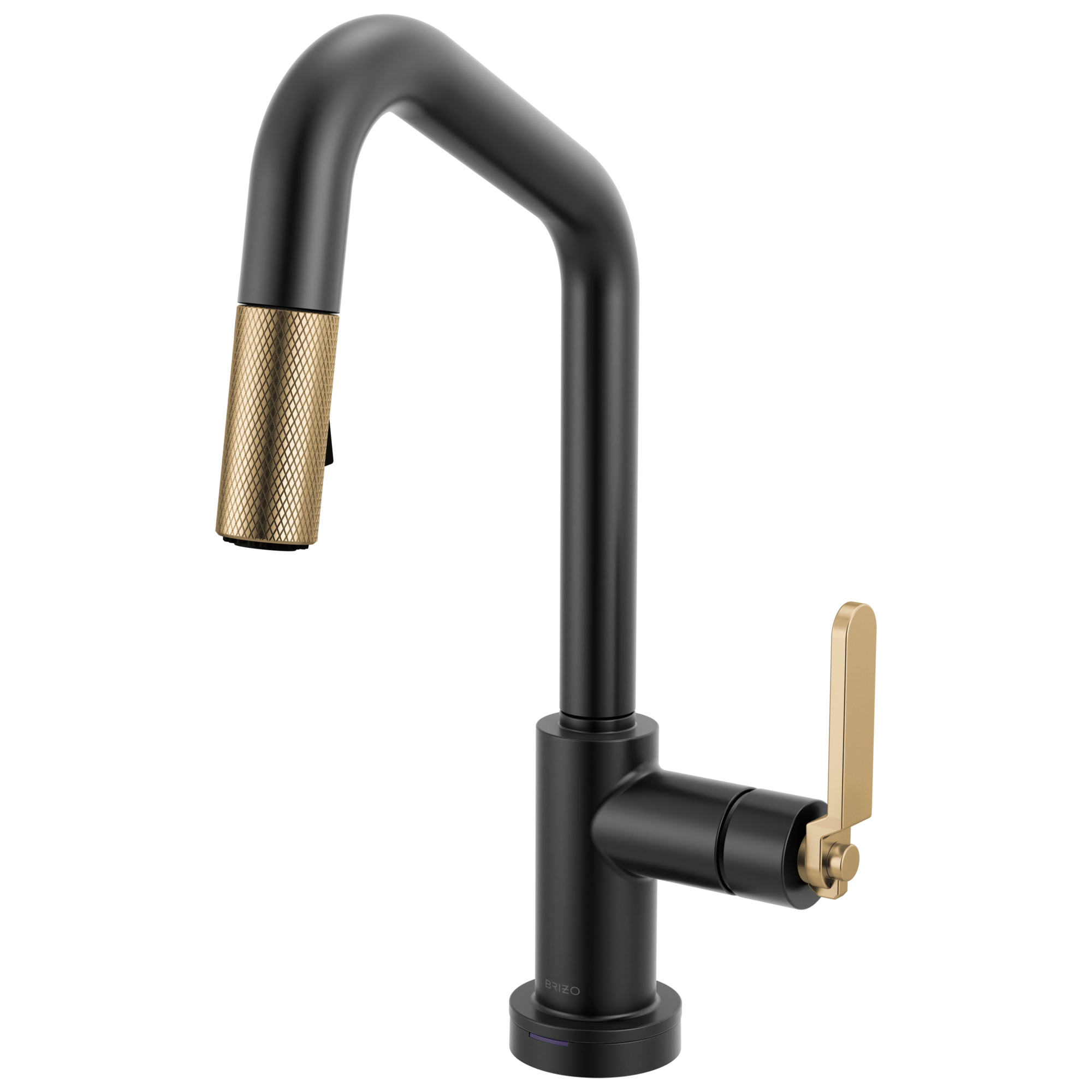 Brizo Litze® Smarttouch Pull-Down Prep Faucet with Angle Spout - Industrial Handle