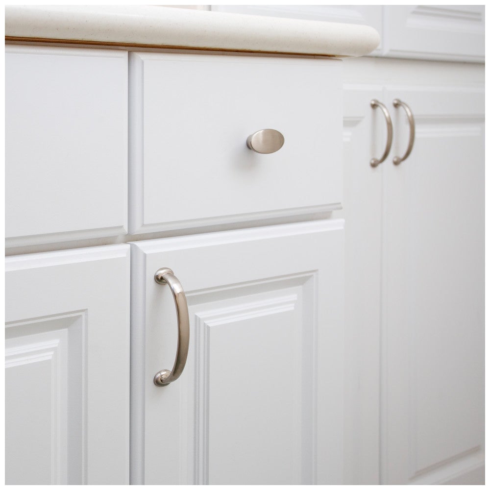 Hardware Resources 96 mm Center-to-Center Satin Nickel Hudson Cabinet Pull