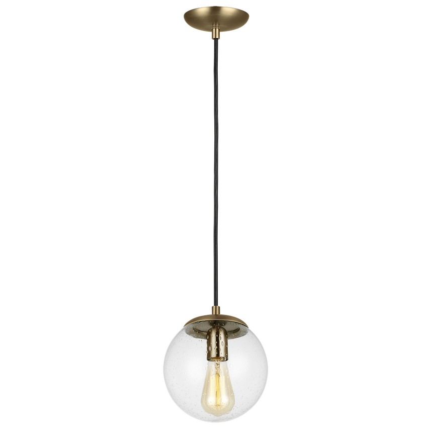 Leo Hanging Globe Small One Light Pendant