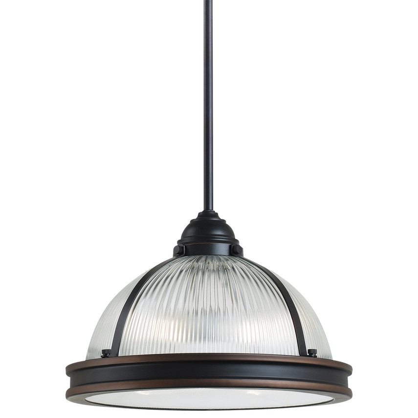 Pratt Street Prismatic 2-Light Medium Pendant