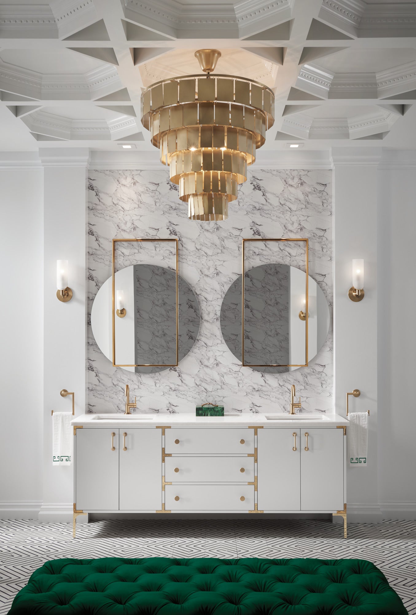 Brizo Odin® Towel Ring