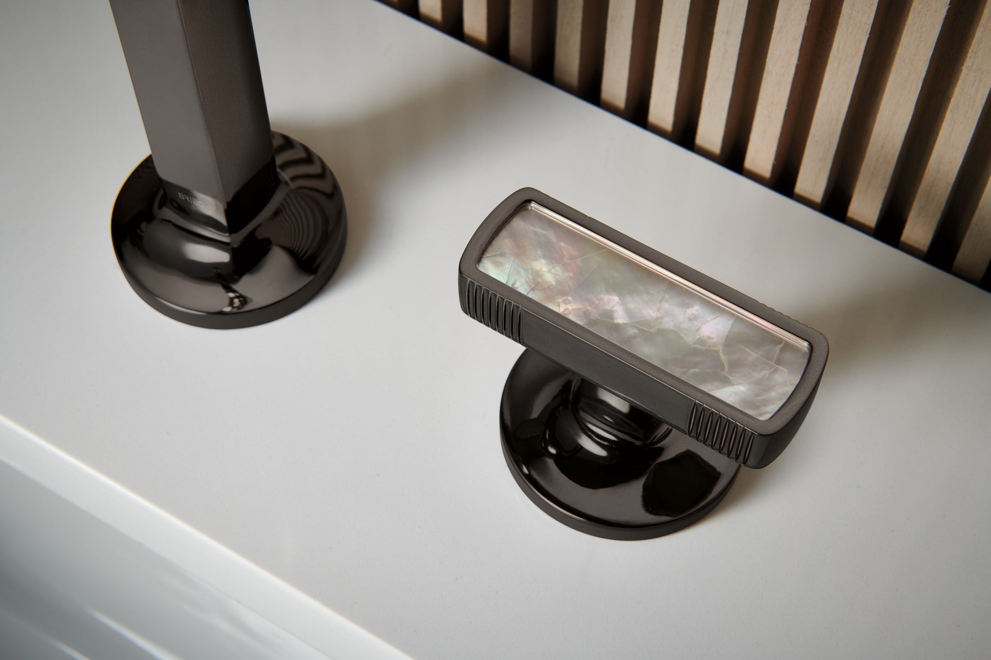 Brizo Kintsu® Widespread Lavatory Faucet with Arc Spout - Less Handles 1.5 GPM