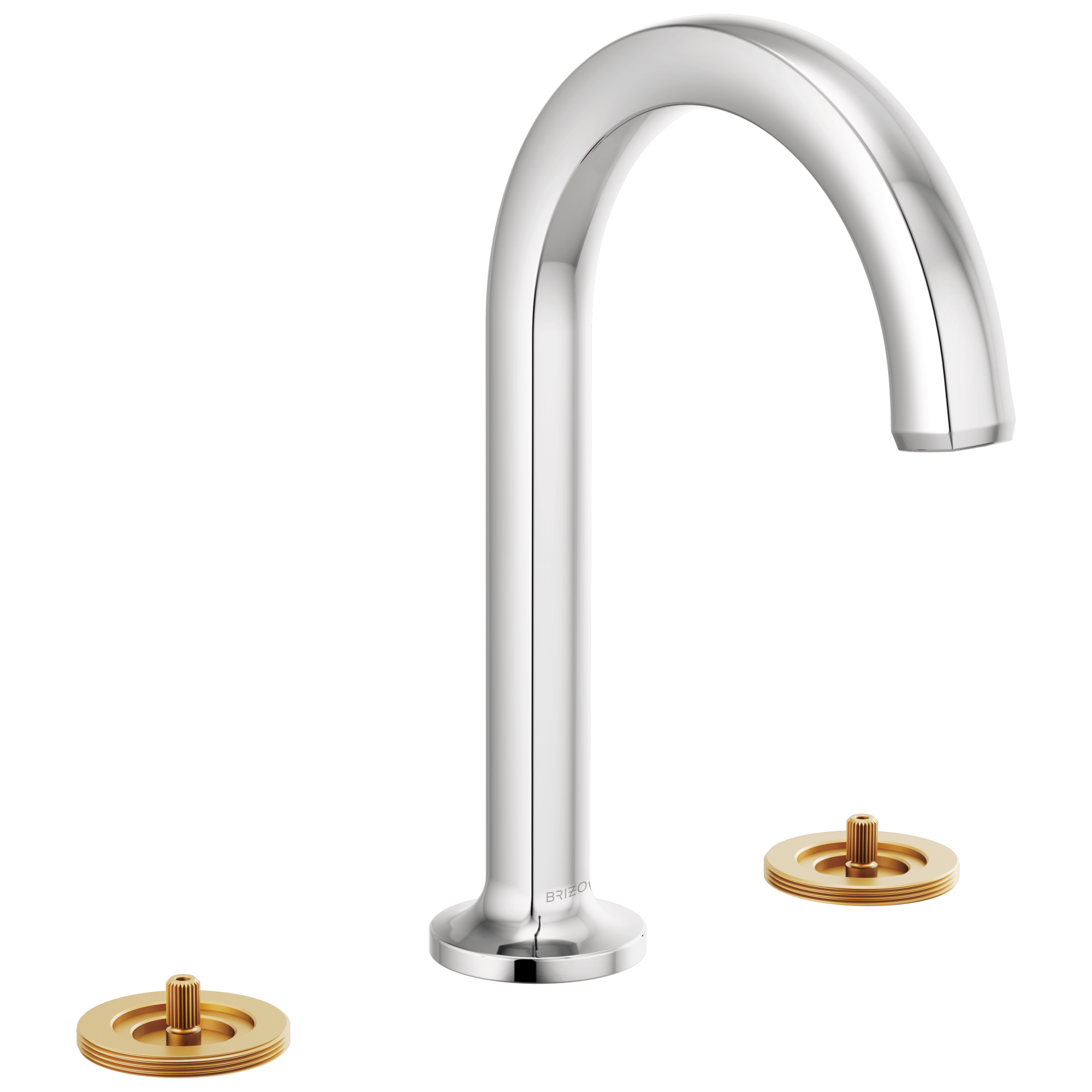Brizo Kintsu® Widespread Lavatory Faucet with Arc Spout - Less Handles 1.2 GPM