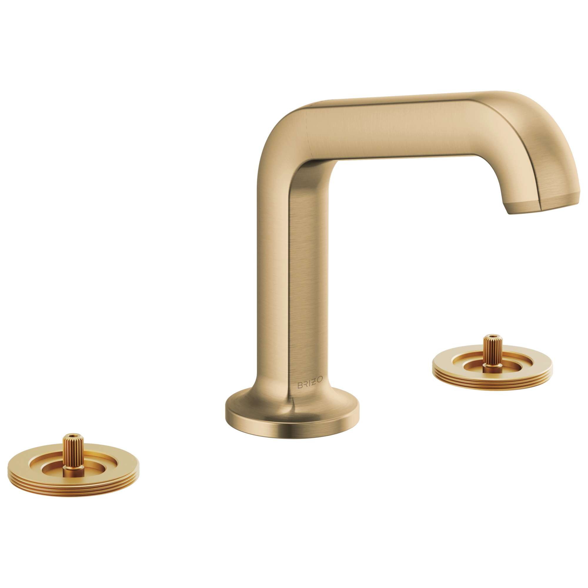 Brizo Kintsu® Widespread Lavatory Faucet with Angled Spout - Less Handles 1.5 GPM
