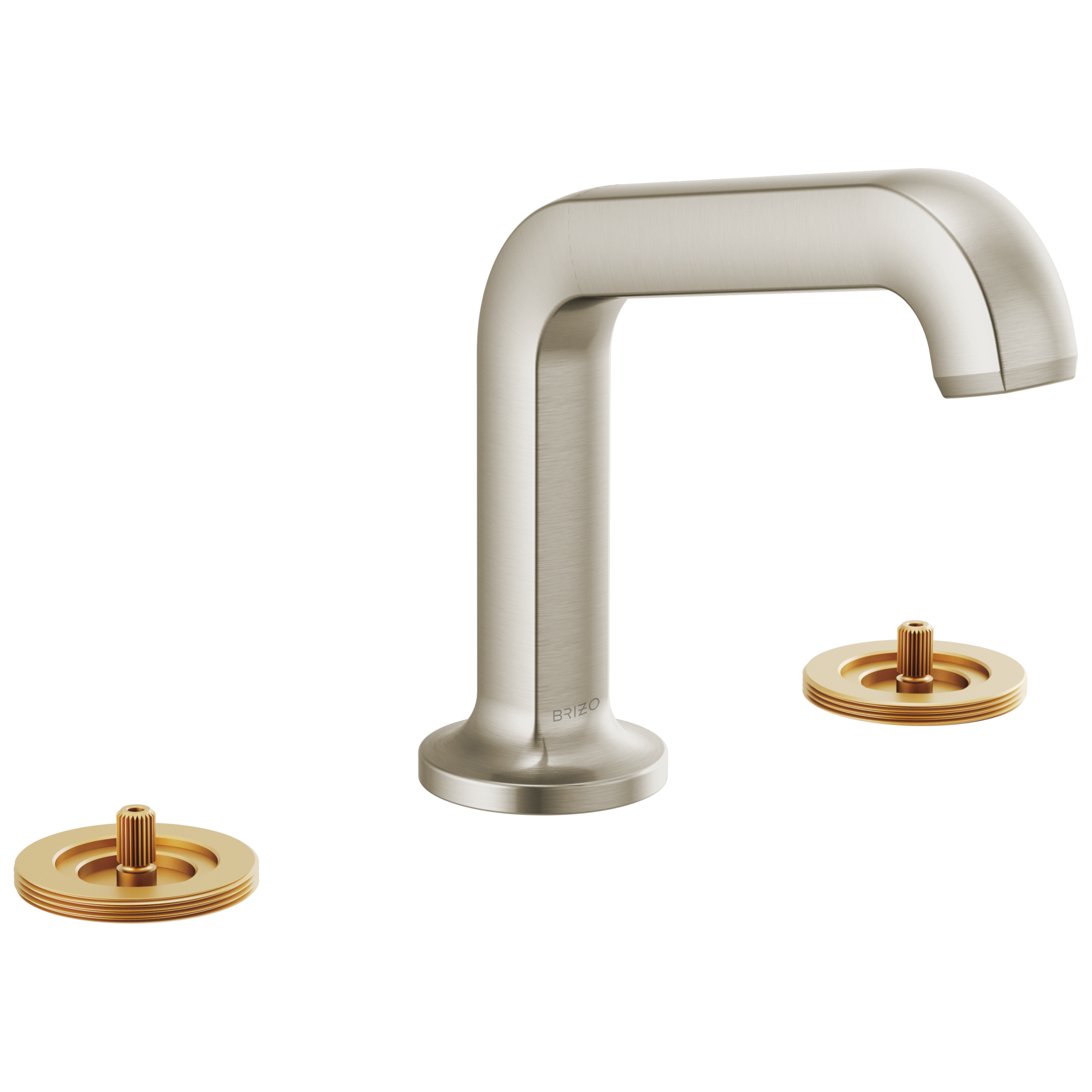 Brizo Kintsu® Widespread Lavatory Faucet with Angled Spout - Less Handles 1.5 GPM