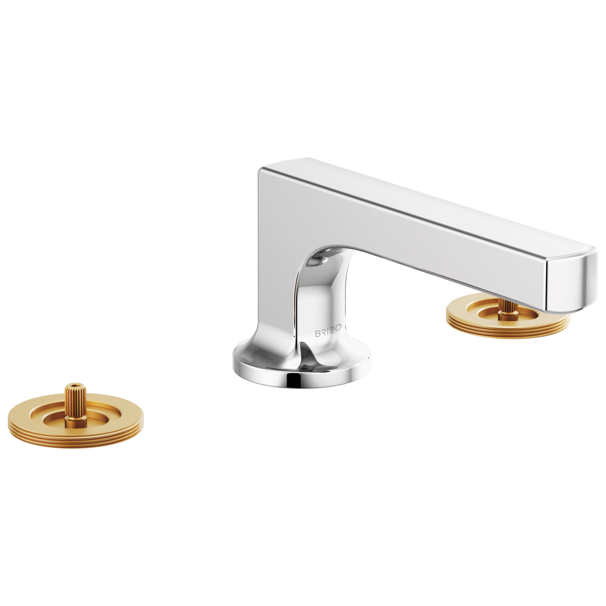Brizo Kintsu® Widespread Lavatory Faucet with Low Spout - Less Handles 1.2 GPM