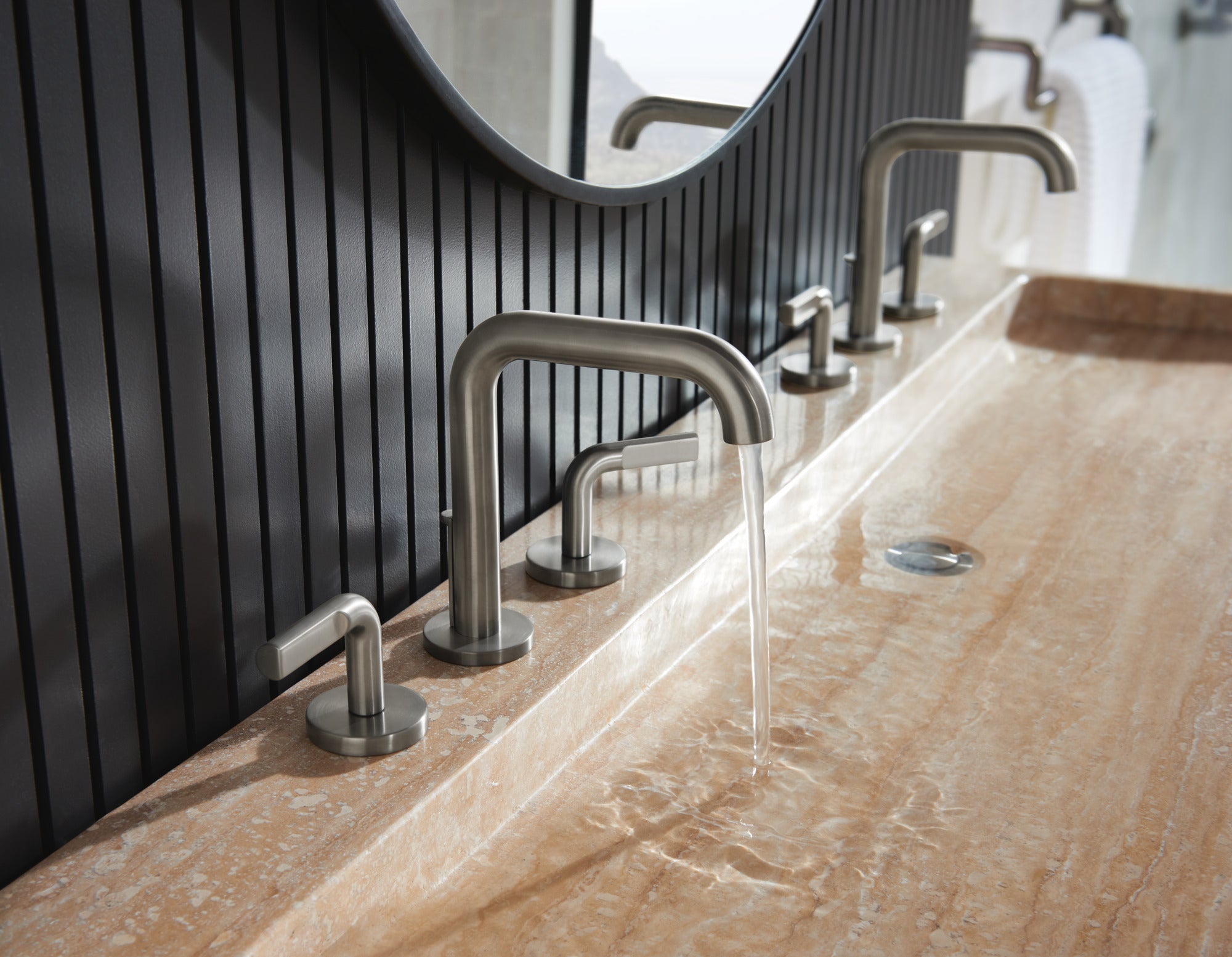 Brizo Litze® Widespread Lavatory Notch Lever Handle Kit