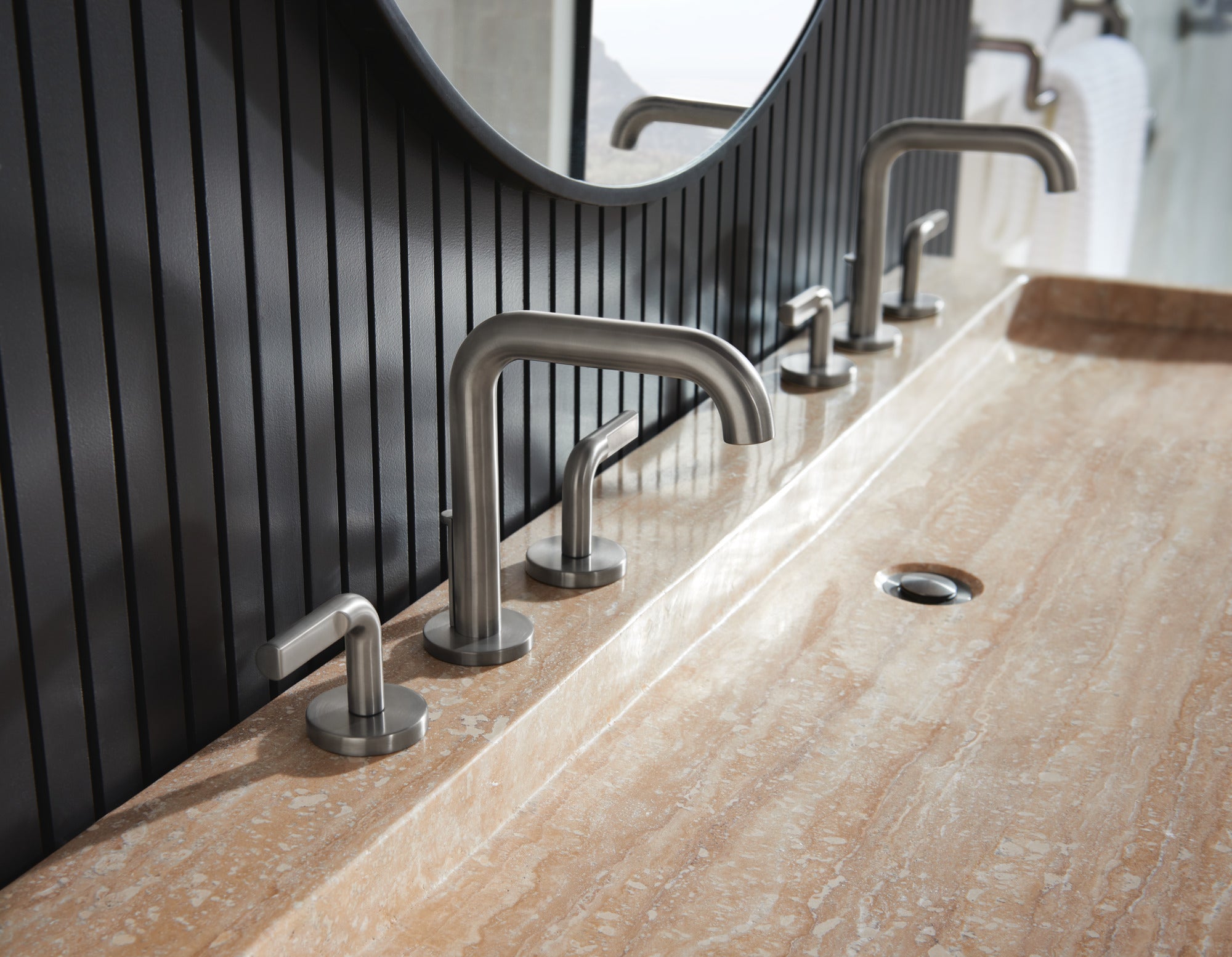 Brizo Litze® Widespread Lavatory Notch Lever Handle Kit