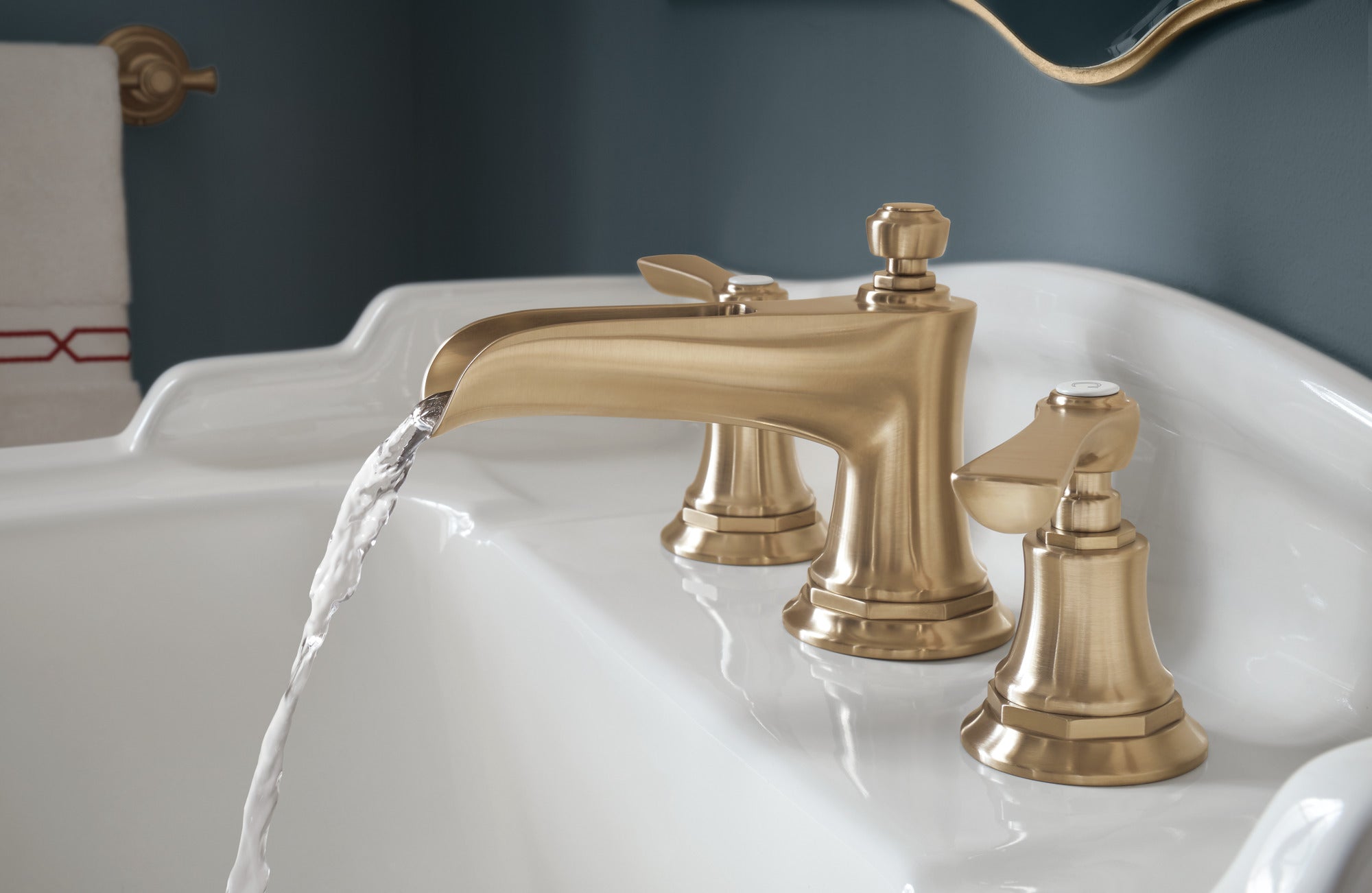 Brizo Rook® Widespread Lavatory and Bidet Lever Handle Kit