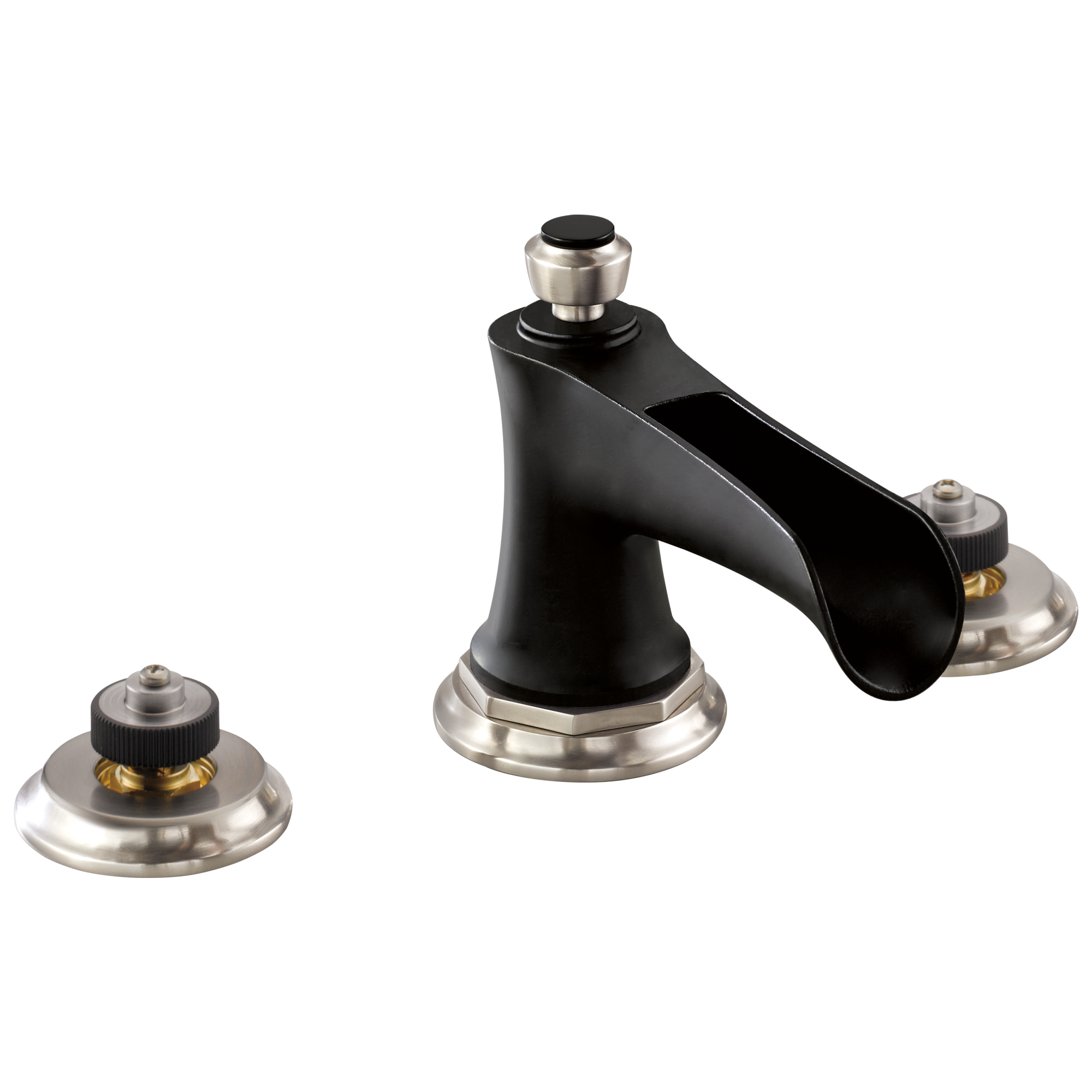 Brizo Rook® Widespread Lavatory Faucet with Channel Spout - Less Handles 1.5 GPM