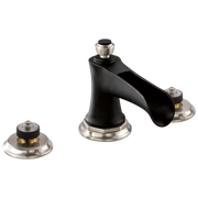 Brizo Rook® Widespread Lavatory Faucet with Channel Spout - Less Handles 1.2 GPM