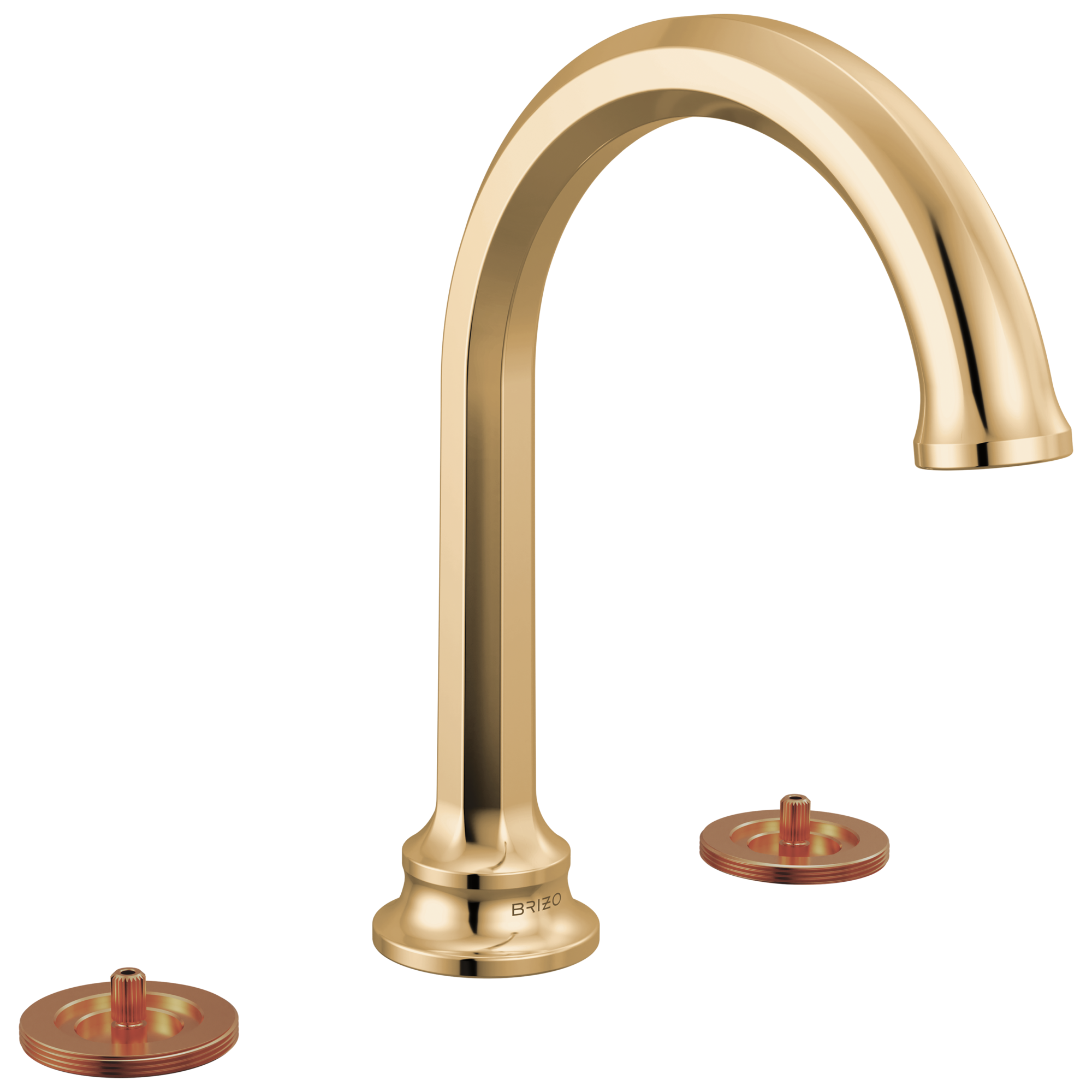 Brizo Beauclere™ Widespread Lavatory Faucet with Arc Spout - Less Handles 1.2 GPM