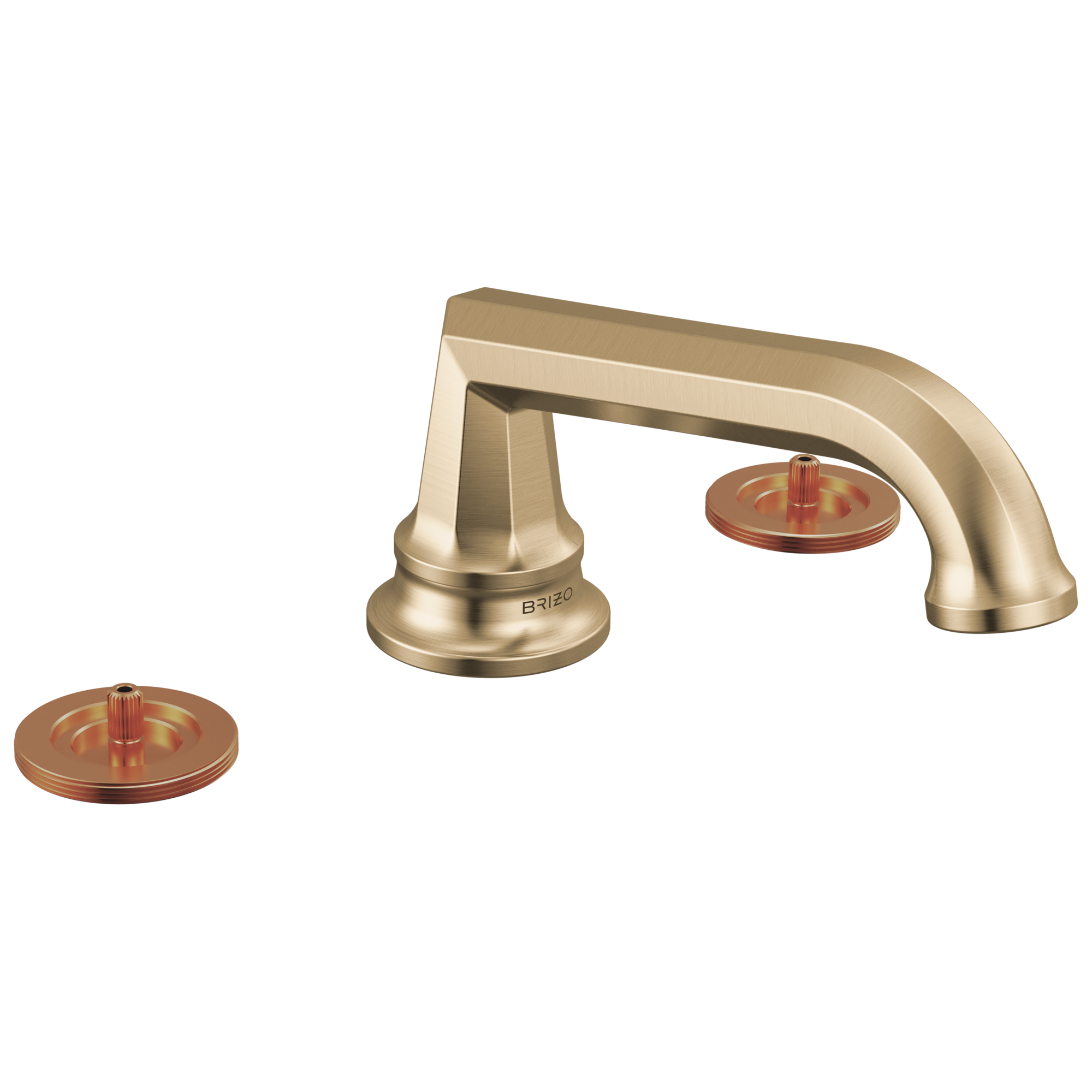 Brizo Beauclere™ Widespread Lavatory Faucet with Low Spout - Less Handles 1.2 GPM