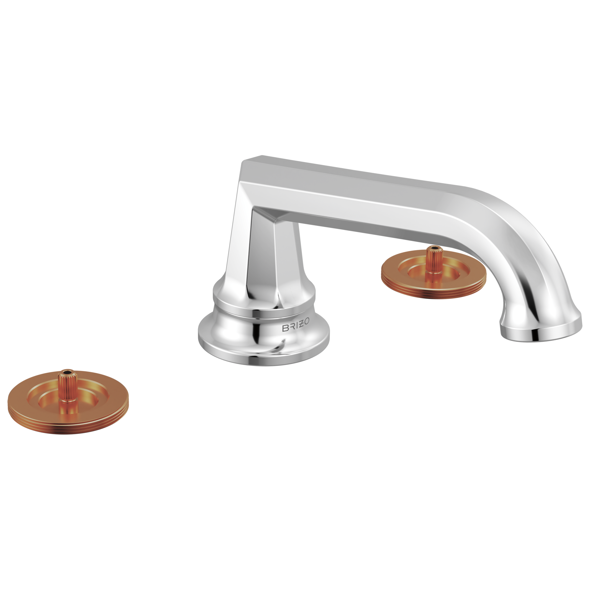 Brizo Beauclere™ Widespread Lavatory Faucet with Low Spout - Less Handles 1.2 GPM