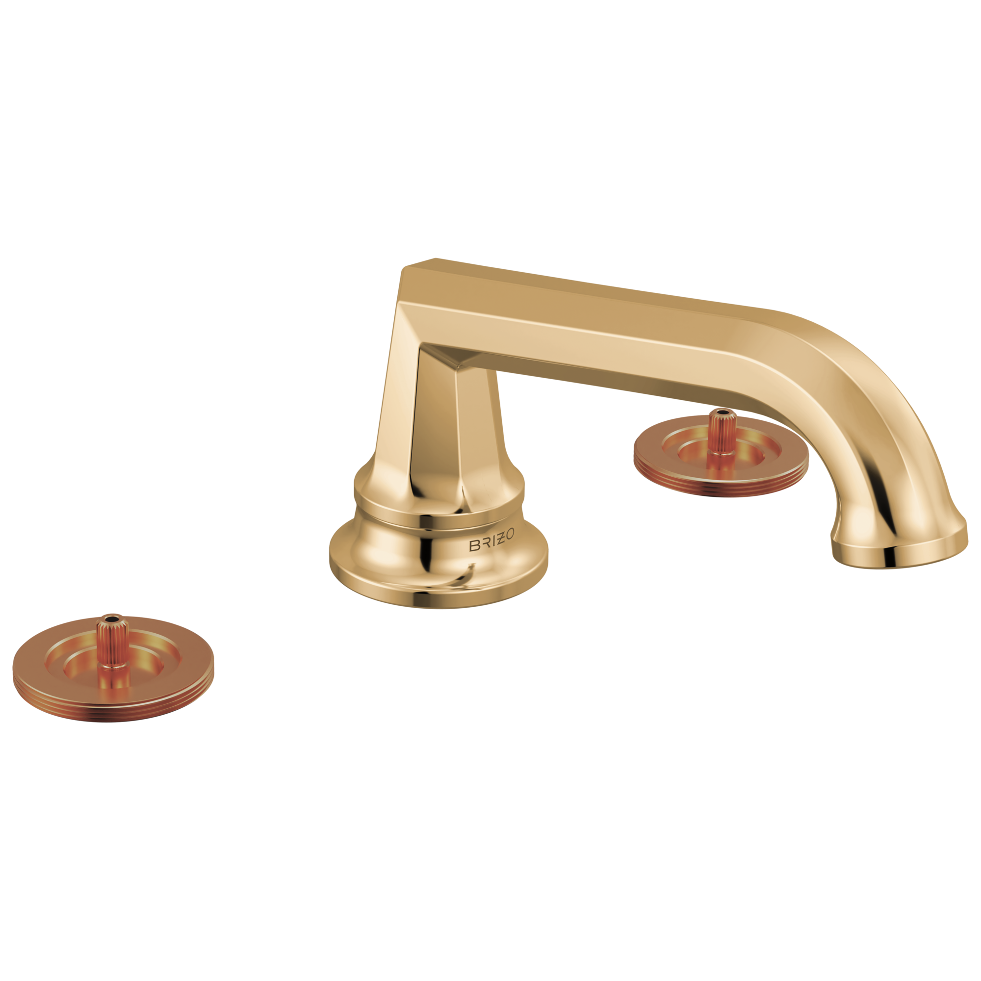 Brizo Beauclere™ Widespread Lavatory Faucet with Low Spout - Less Handles 1.2 GPM