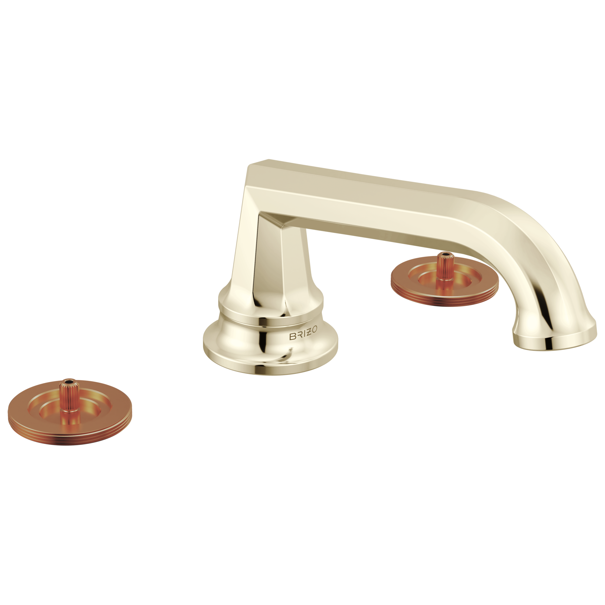 Brizo Beauclere™ Widespread Lavatory Faucet with Low Spout - Less Handles 1.2 GPM
