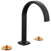 Brizo Allaria® Widespread Lavatory Faucet with Arc Spout - Less Handles