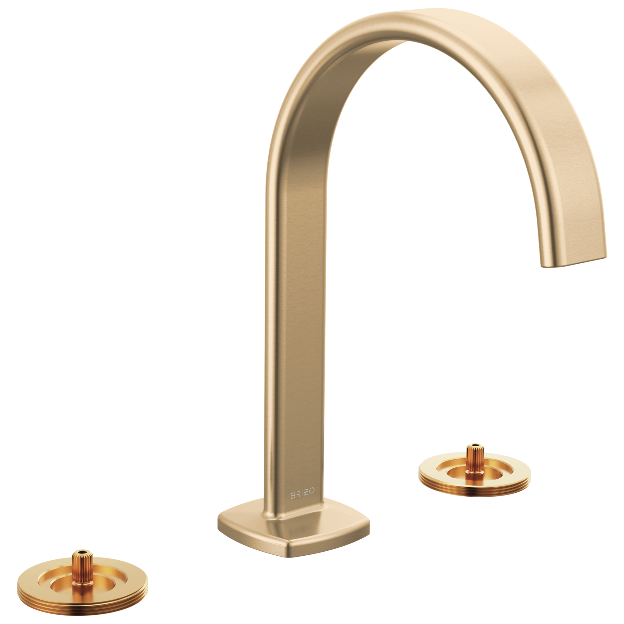 Brizo Allaria® Widespread Lavatory Faucet with Arc Spout - Less Handles