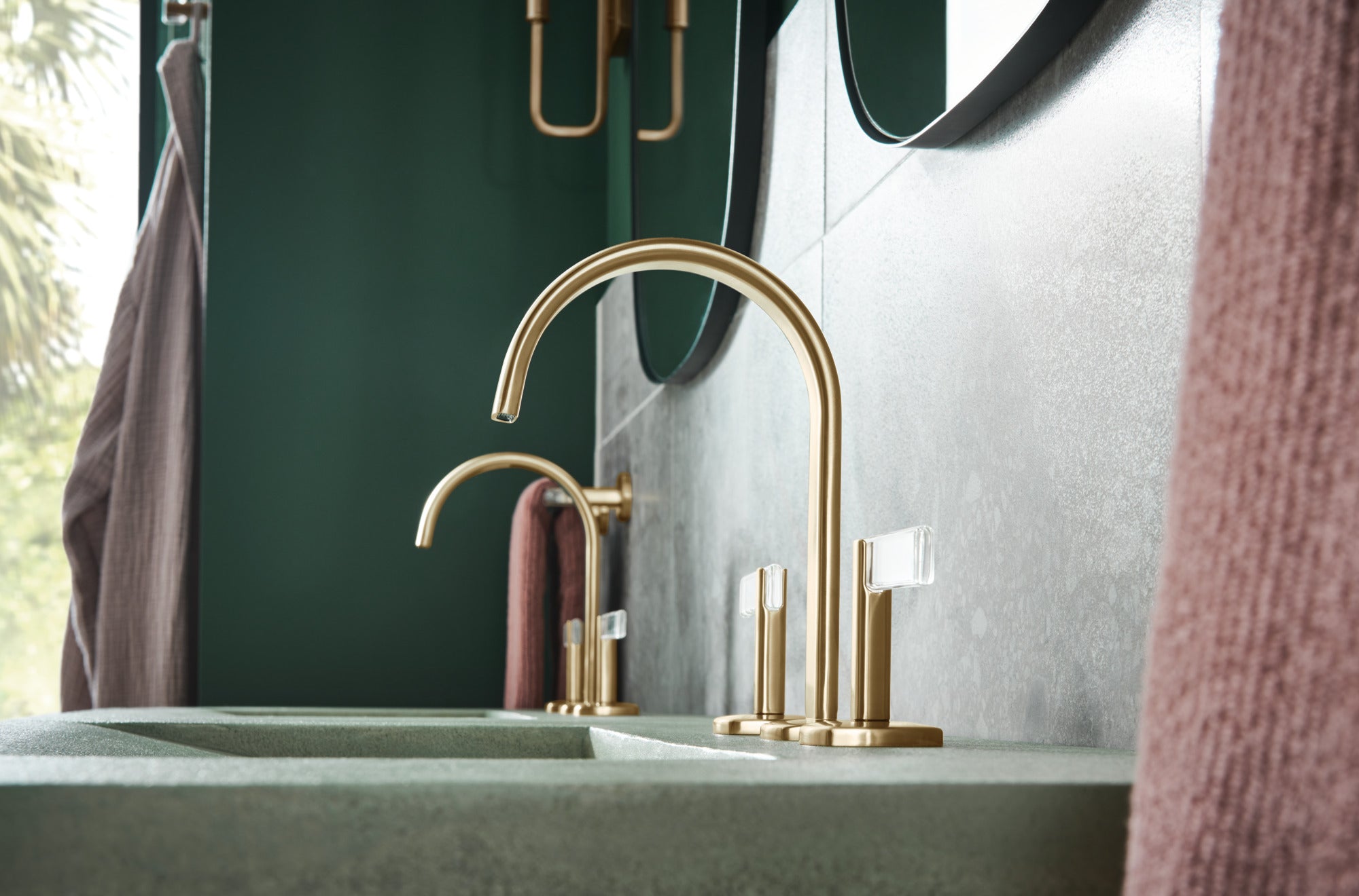 Brizo Allaria® Widespread Lavatory Lever Handle Kit