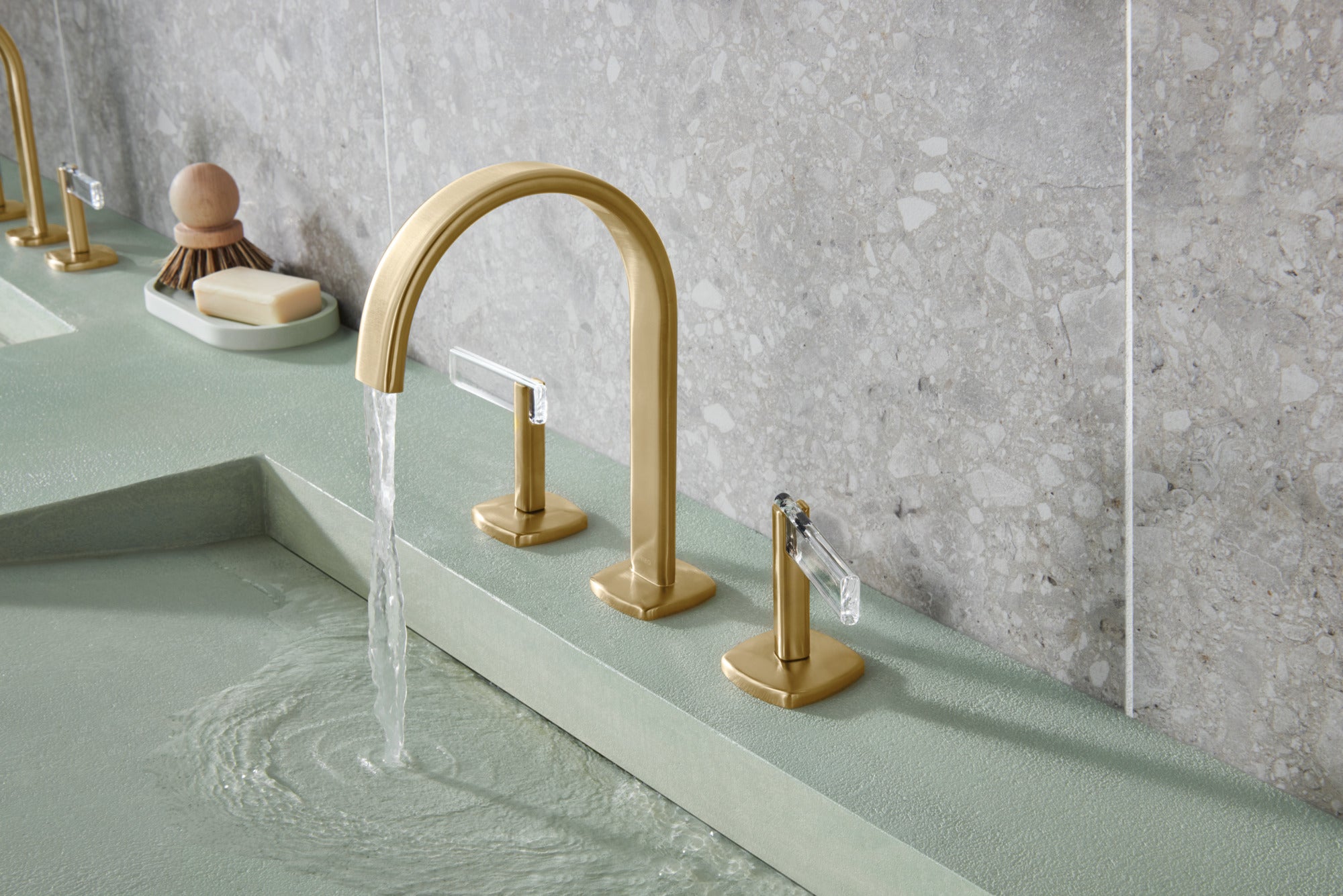 Brizo Allaria® Widespread Lavatory Lever Handle Kit