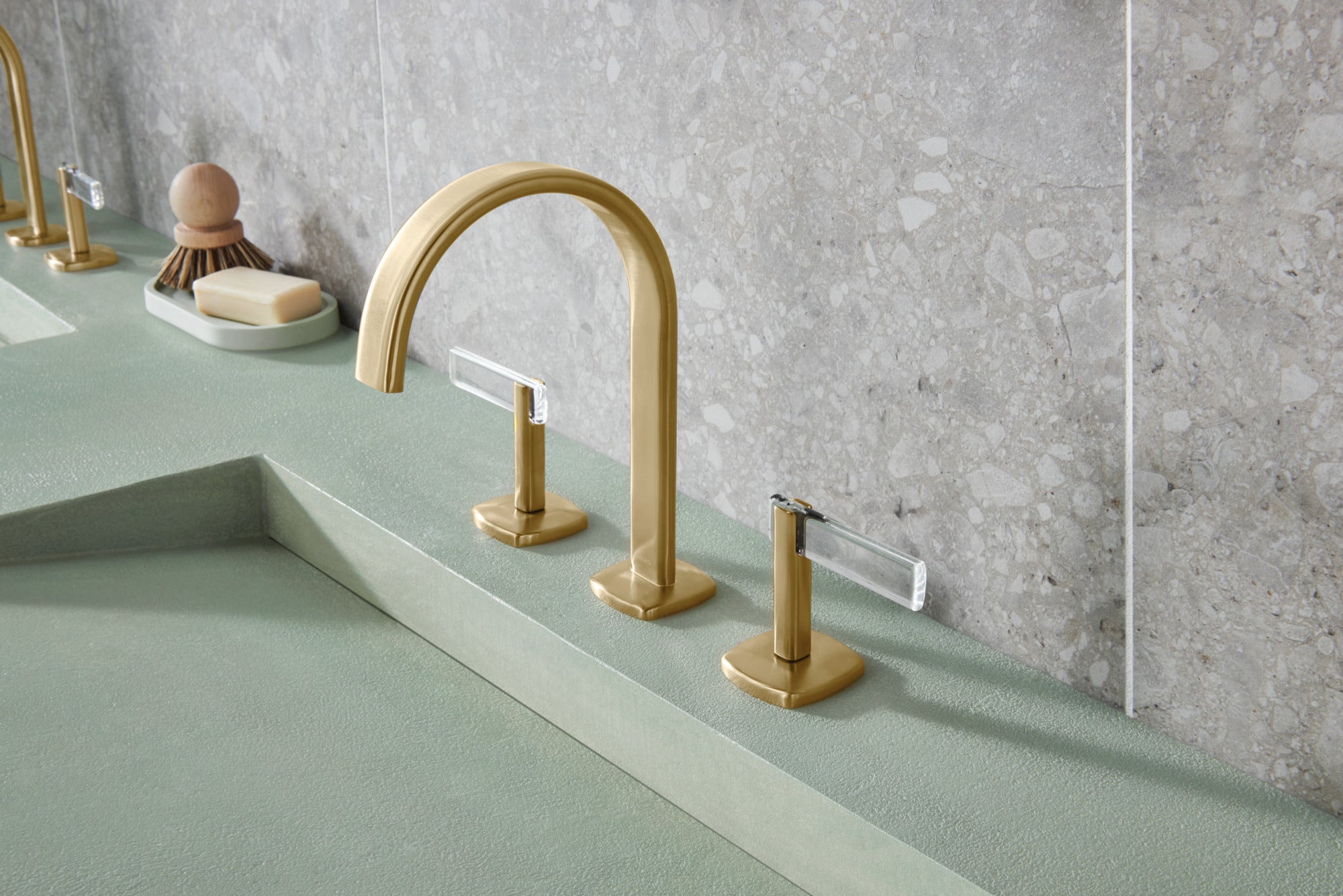 Brizo Allaria® Widespread Lavatory Lever Handle Kit