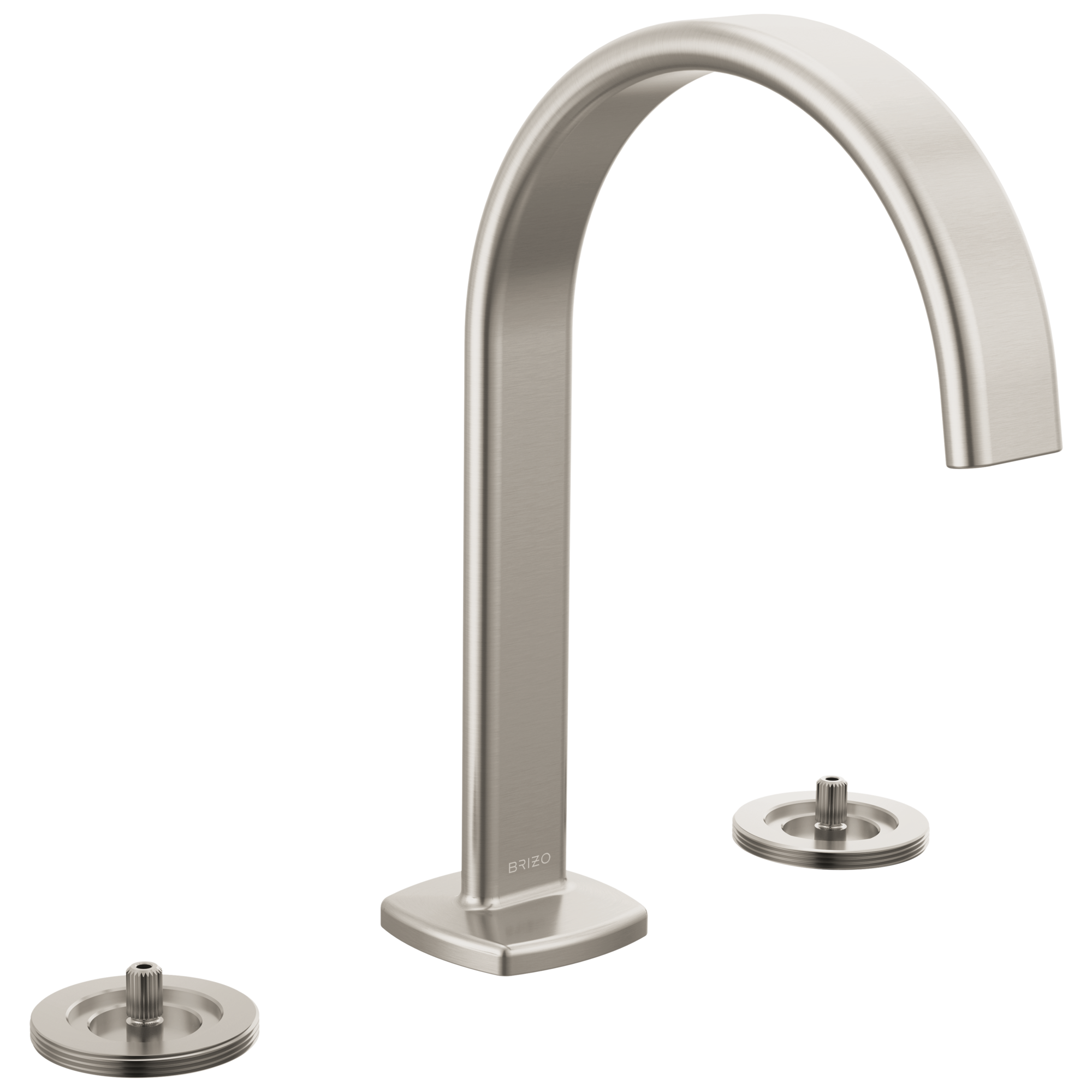 Brizo Allaria® Widespread Lavatory Faucet with Arc Spout - Less Handles
