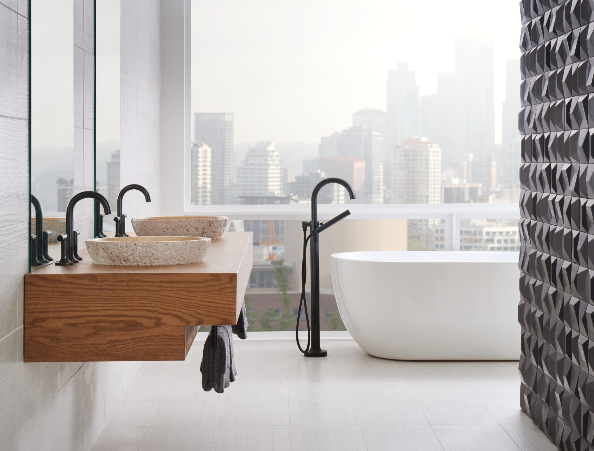 Brizo Jason Wu for Brizo™ Widespread Lavatory Faucet - Less Handles
