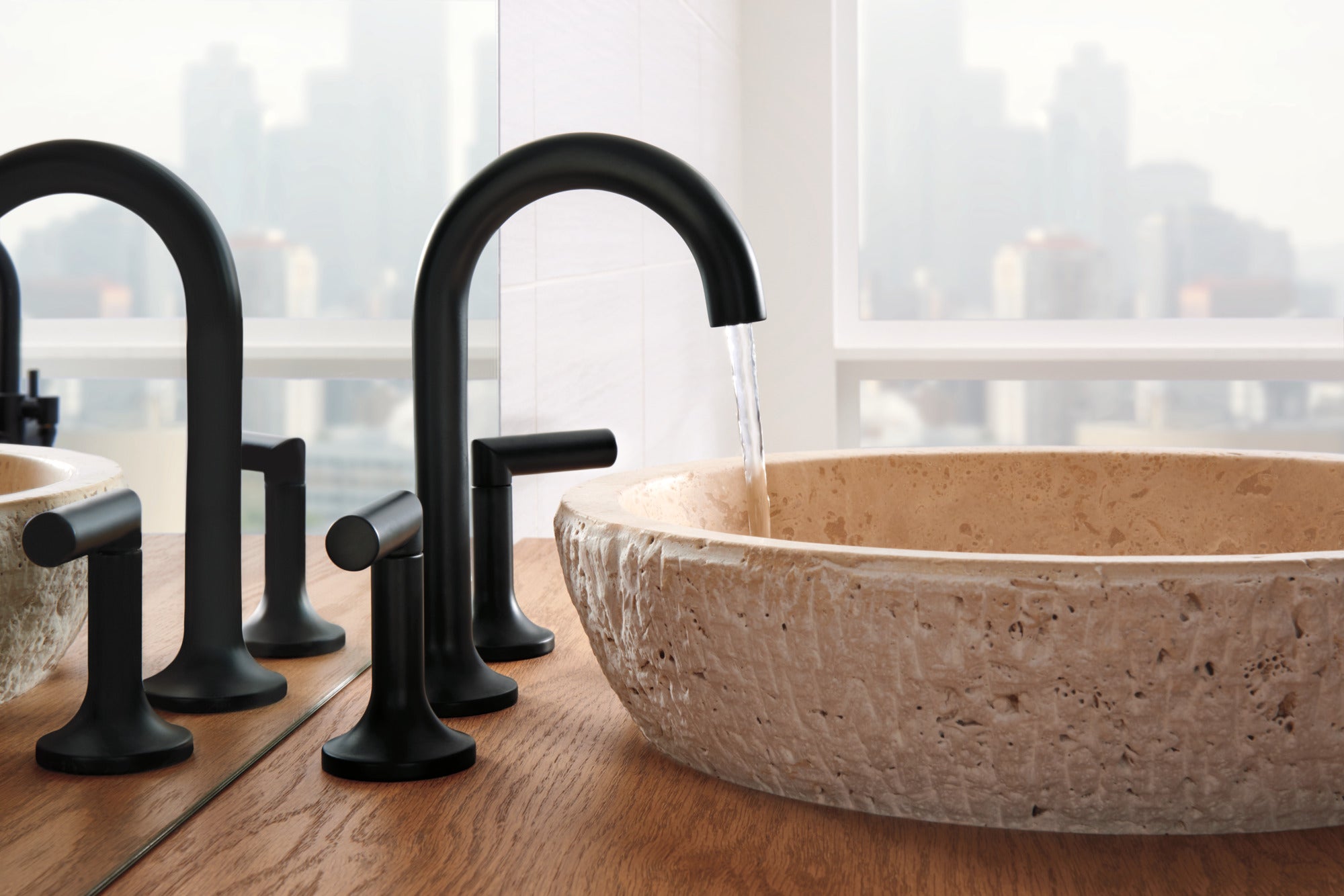 Brizo Jason Wu for Brizo™ Widespread Lavatory Faucet - Less Handles