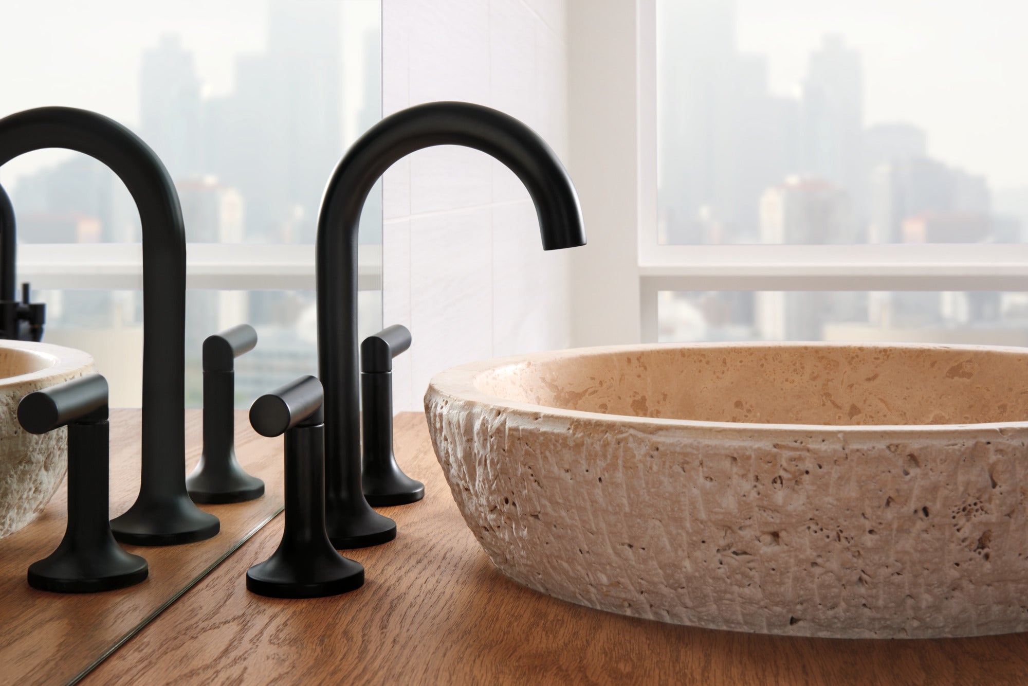 Brizo Jason Wu for Brizo™ Widespread Lavatory Faucet - Less Handles