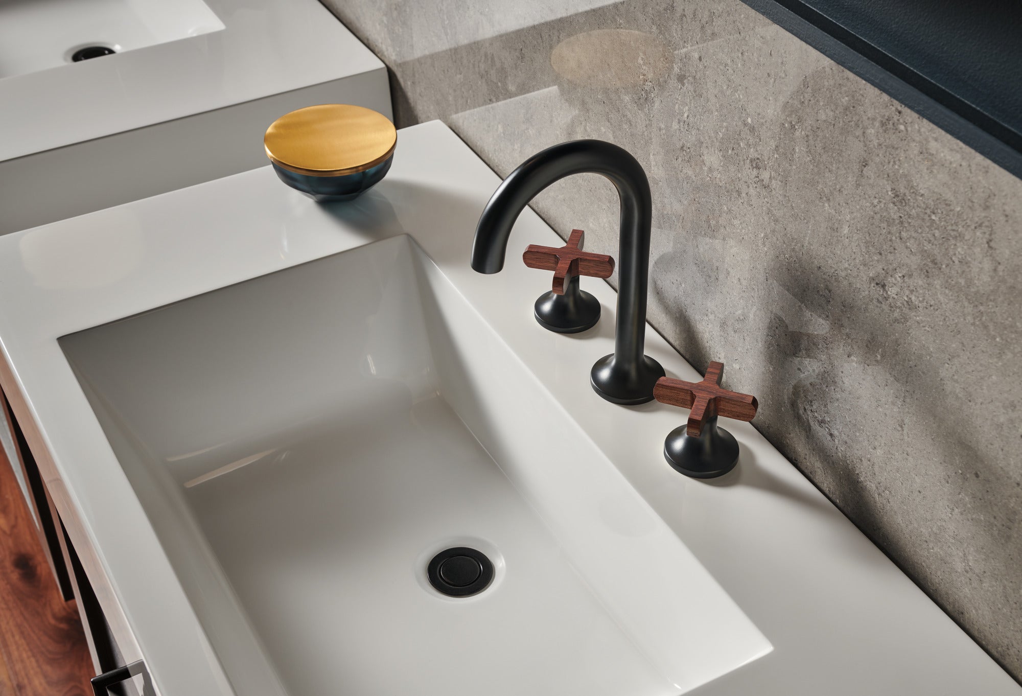 Brizo Jason Wu for Brizo™ Widespread Lavatory Faucet - Less Handles