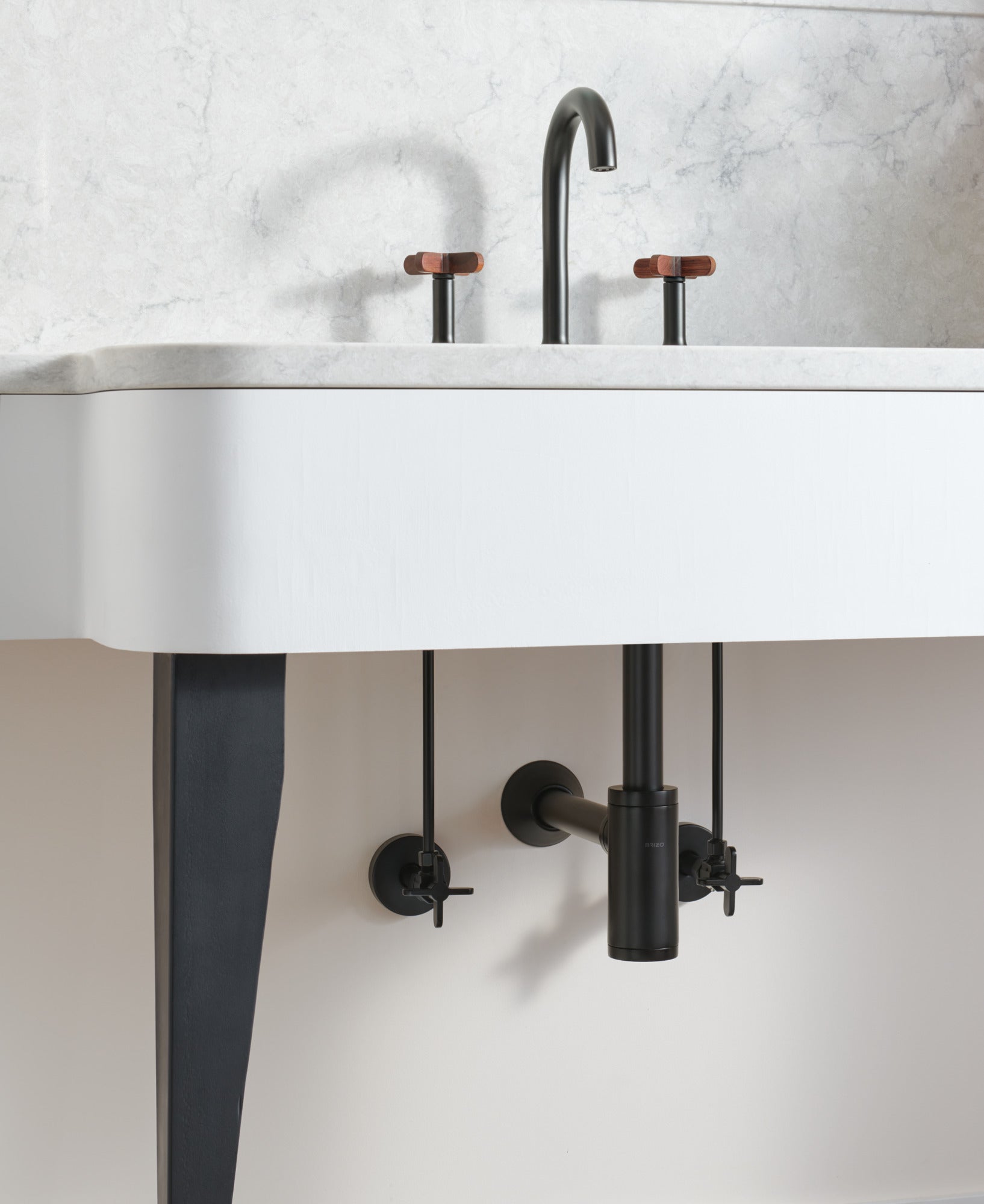 Brizo Jason Wu for Brizo™ Widespread Lavatory Faucet - Less Handles