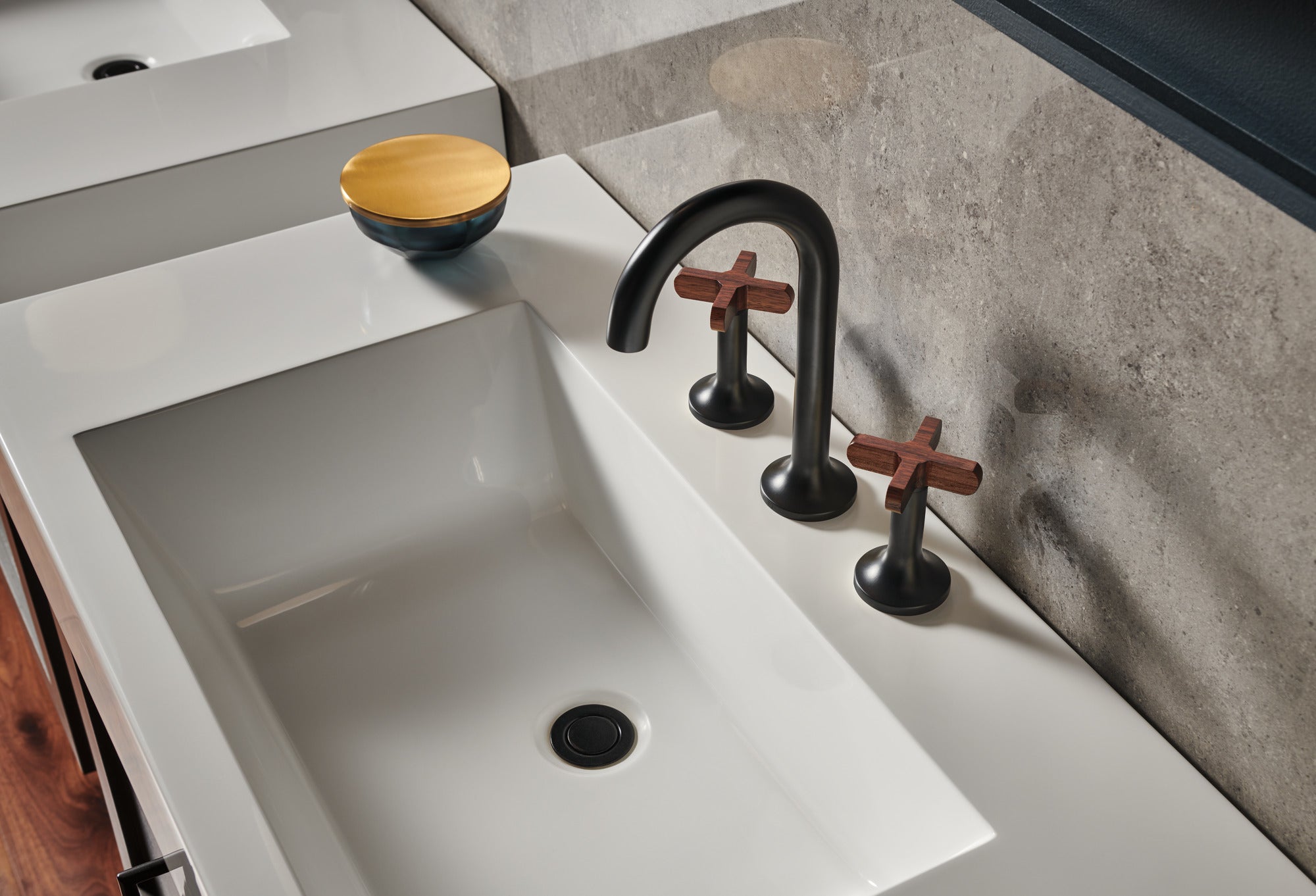 Brizo Jason Wu for Brizo™ Widespread Lavatory Faucet - Less Handles