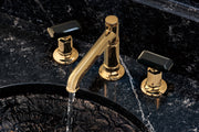 Brizo Invari® Widespread Lavatory Faucet with Arc Spout - Less Handles 1.5 GPM