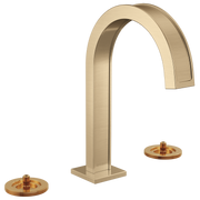 Brizo Frank Lloyd Wright® Widespread Lavatory Faucet with Arc Spout - Less Handles