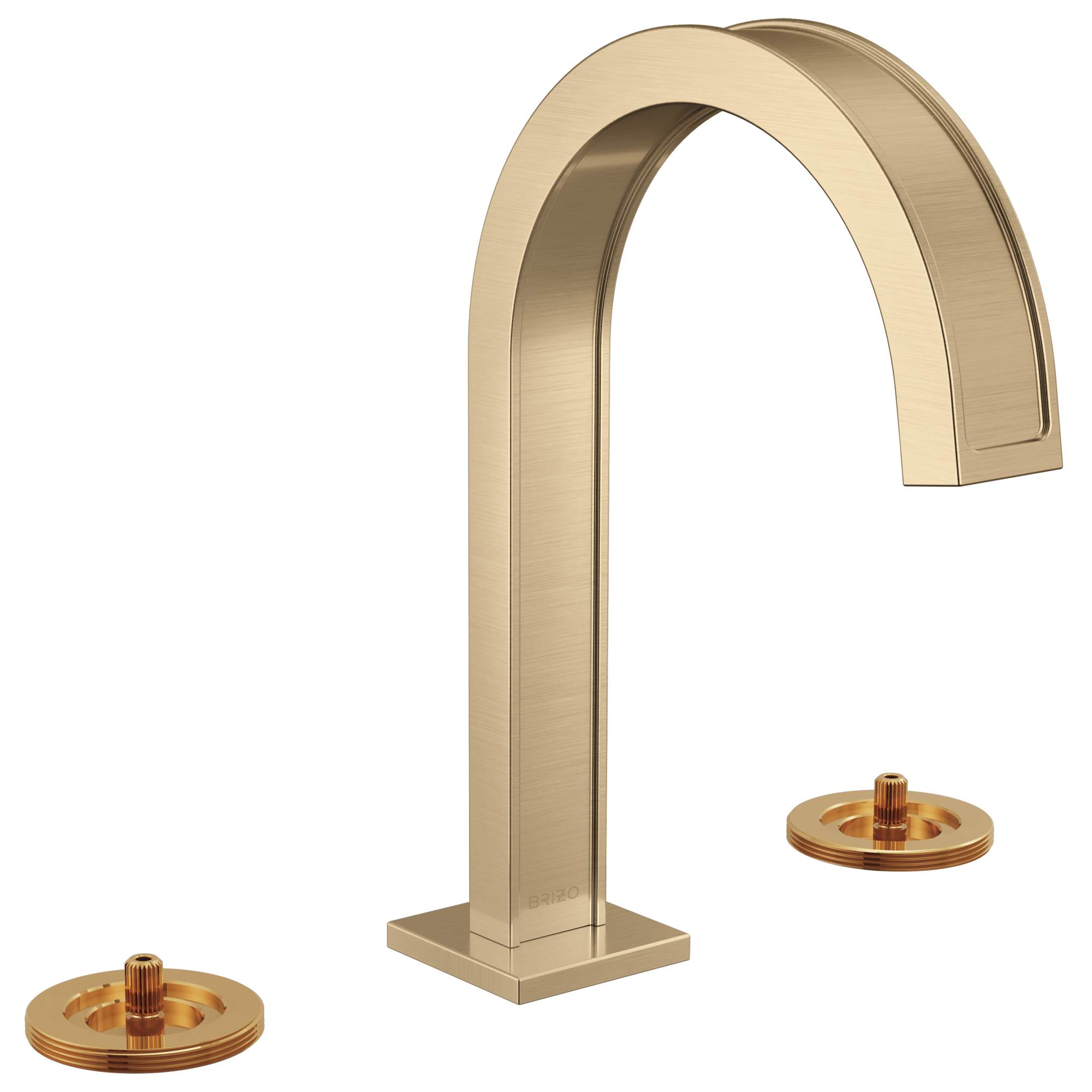 Brizo Frank Lloyd Wright® Widespread Lavatory Faucet with Arc Spout - Less Handles
