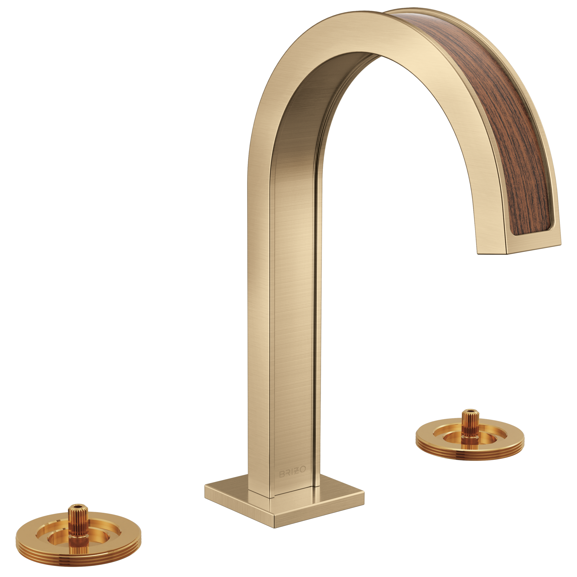 Brizo Frank Lloyd Wright® Widespread Lavatory Faucet with Arc Spout - Less Handles