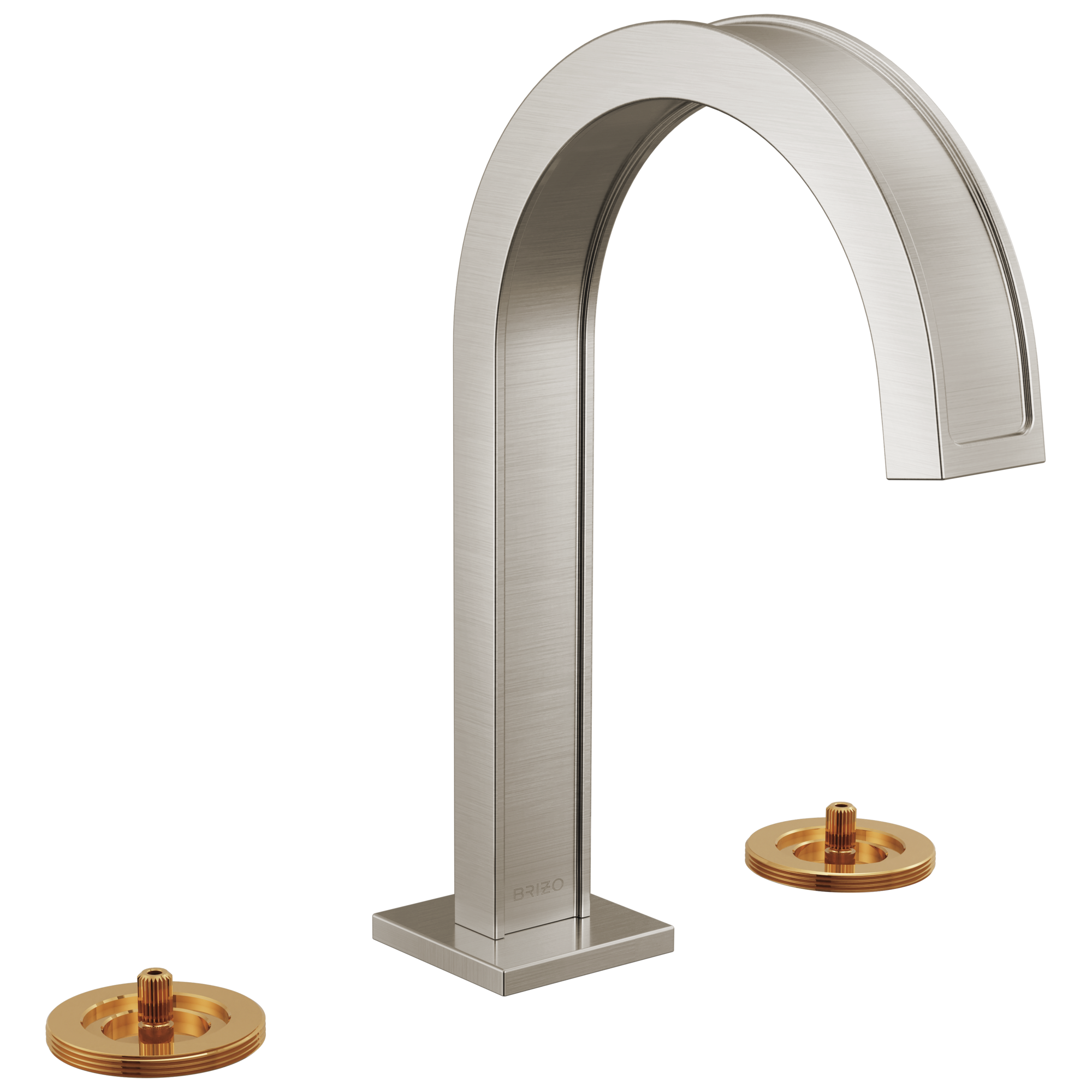 Brizo Frank Lloyd Wright® Widespread Lavatory Faucet with Arc Spout - Less Handles