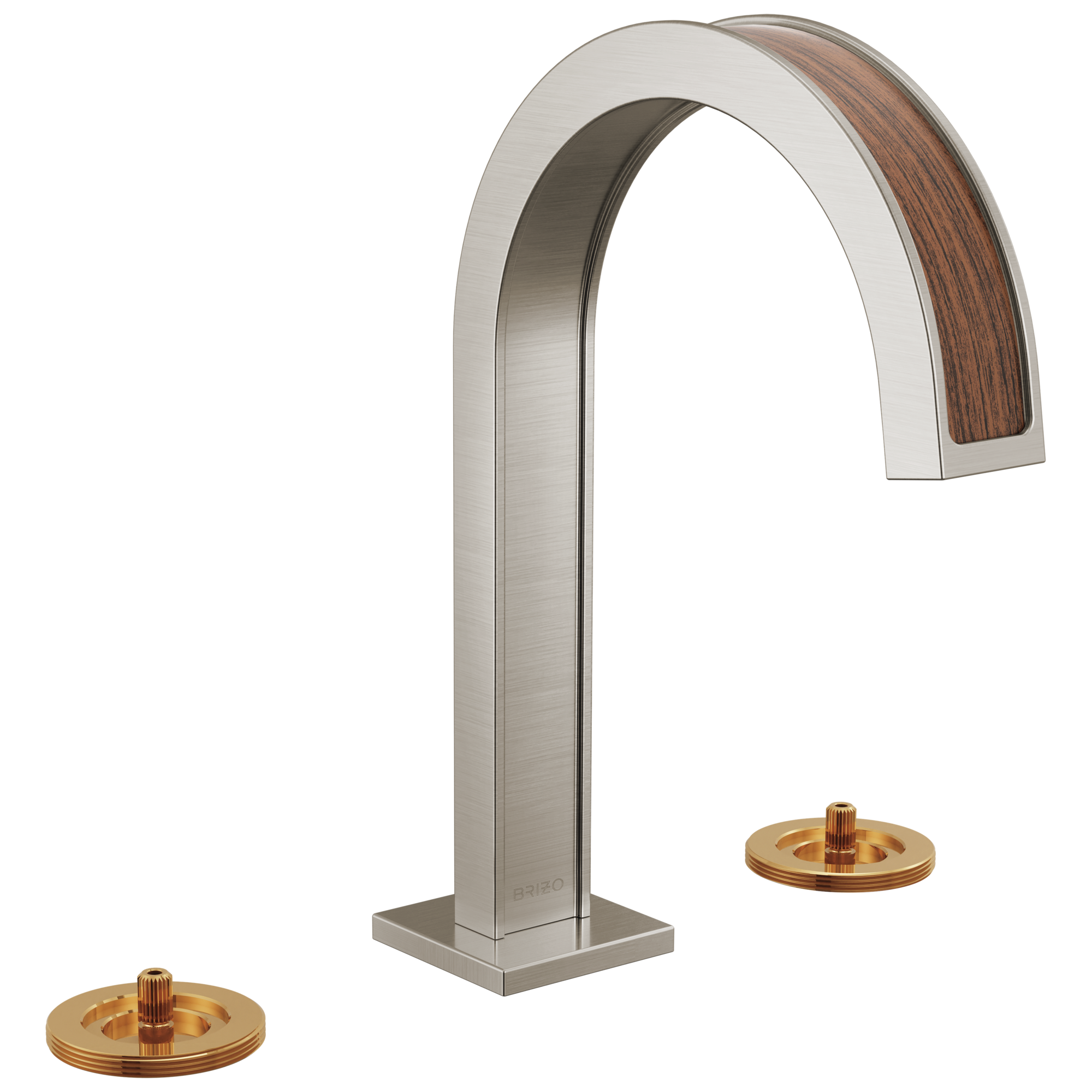 Brizo Frank Lloyd Wright® Widespread Lavatory Faucet with Arc Spout - Less Handles