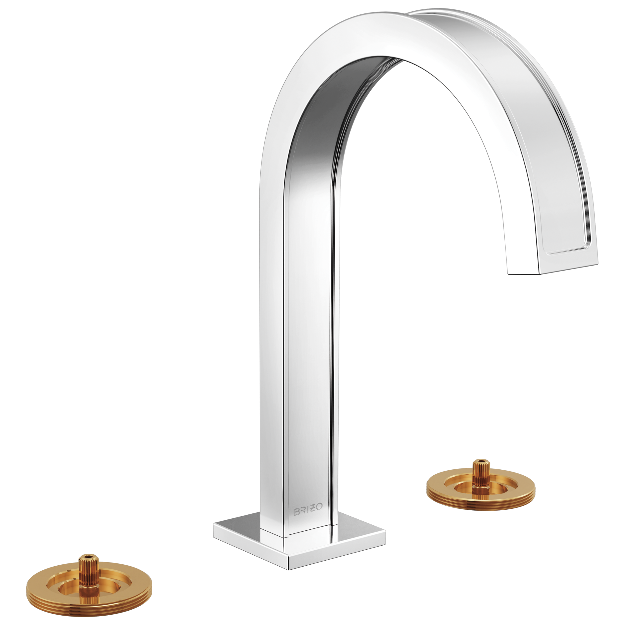 Brizo Frank Lloyd Wright® Widespread Lavatory Faucet with Arc Spout - Less Handles