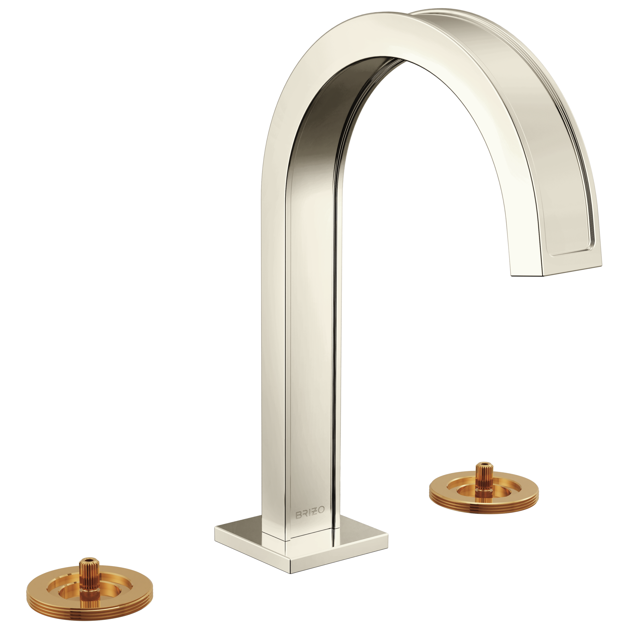 Brizo Frank Lloyd Wright® Widespread Lavatory Faucet with Arc Spout - Less Handles