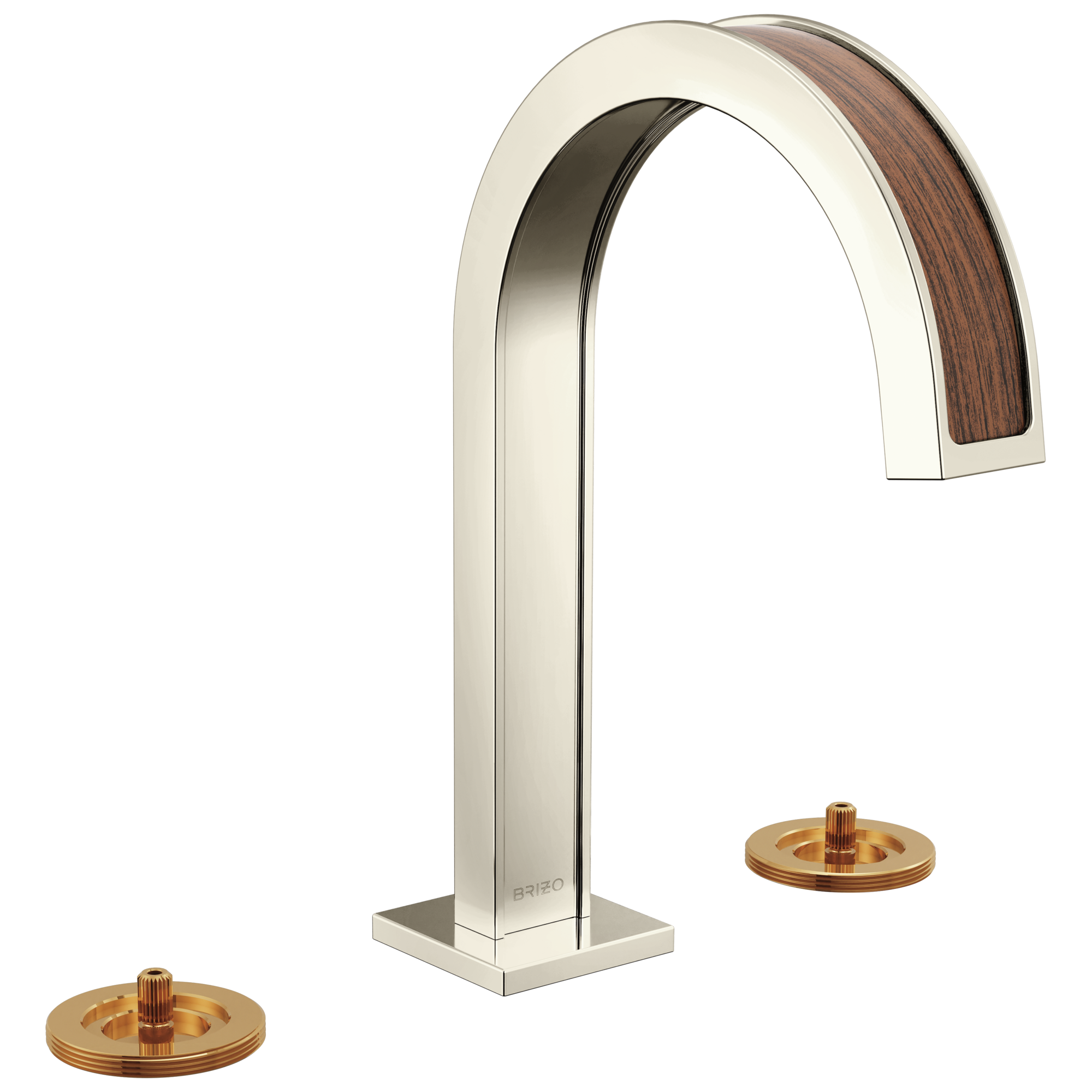 Brizo Frank Lloyd Wright® Widespread Lavatory Faucet with Arc Spout - Less Handles